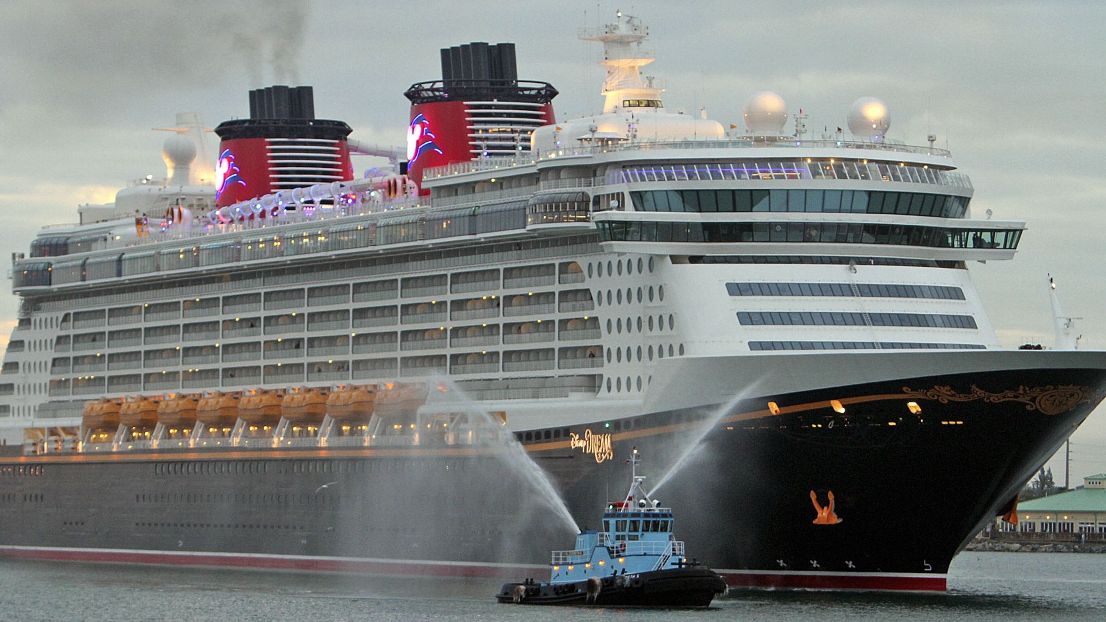 The Disney Dream arrives at Port Canaveral, Fla., on May 16, 2011. (Red Huber/Orlando Sentinel/TNS)