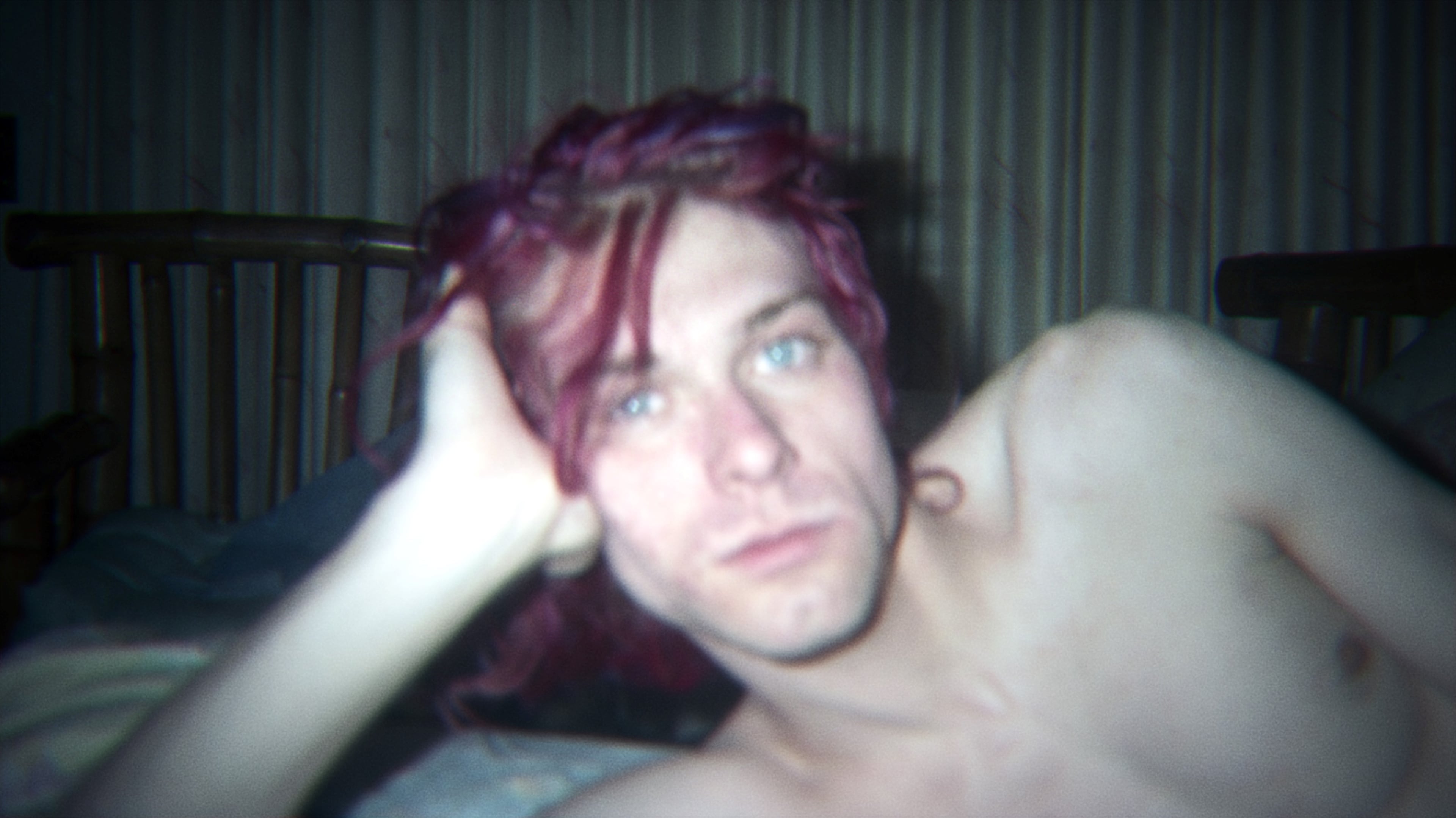 An unseen image of Kurt Cobain at home featured in the film "KURT COBAIN: MONTAGE OF HECK." Photo: Courtesy HBO