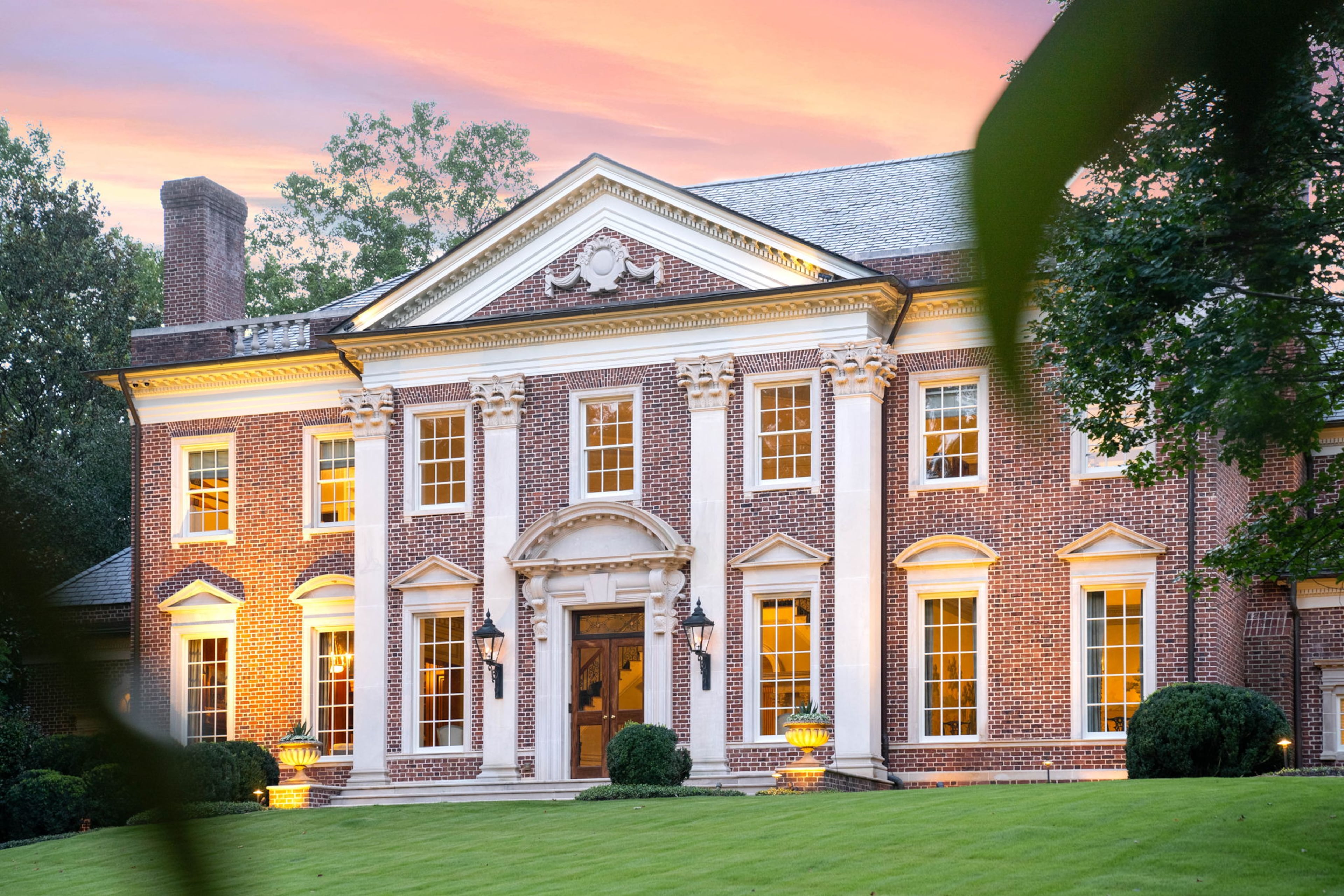 Sold for $12,865,000, the Buckhead property features over 14,000 square feet of living space in the main house alone.