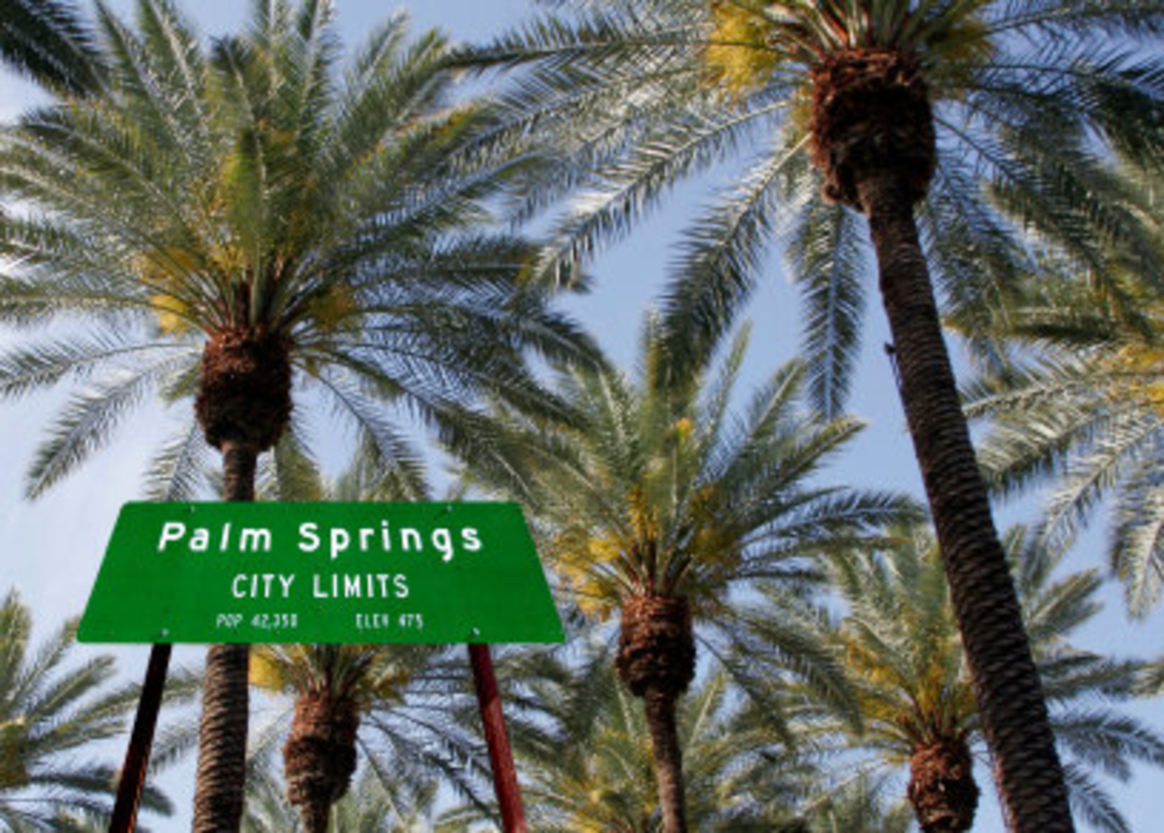 PALM SPRINGS, Calif. is a popular desert oasis that boasts a warm and sunny climate and a casual desert lifestyle, including one of the U.S.'s largest gay communities.