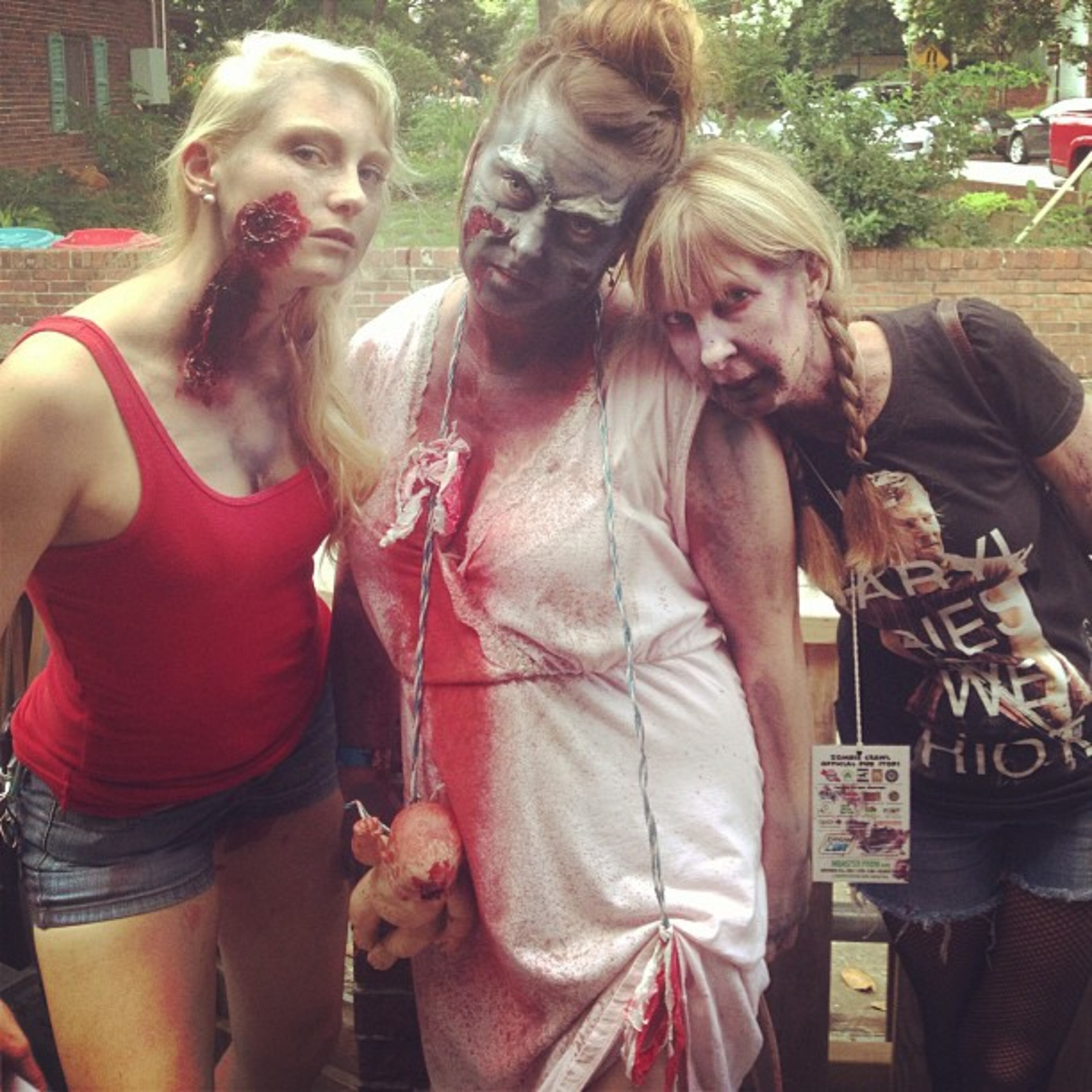 Snowgoose, Jackalope and Minx #epic #zombiepubcrawlatlanta2013 -- #janesayssss