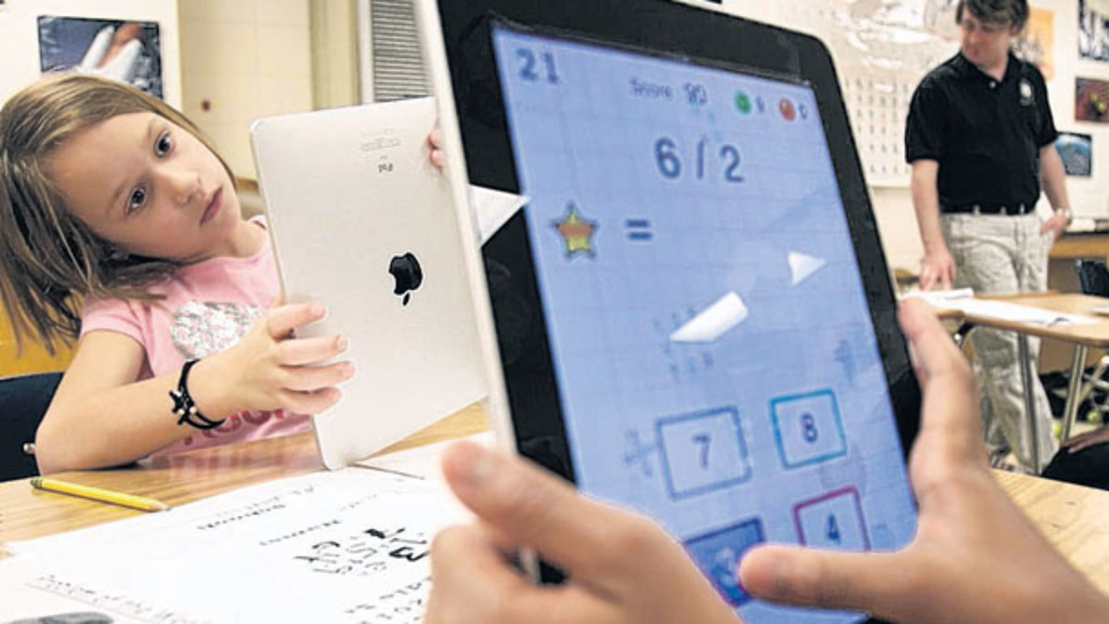 Students participate in Marietta City Schools’ math camp. The year’s classes start Aug. 3.