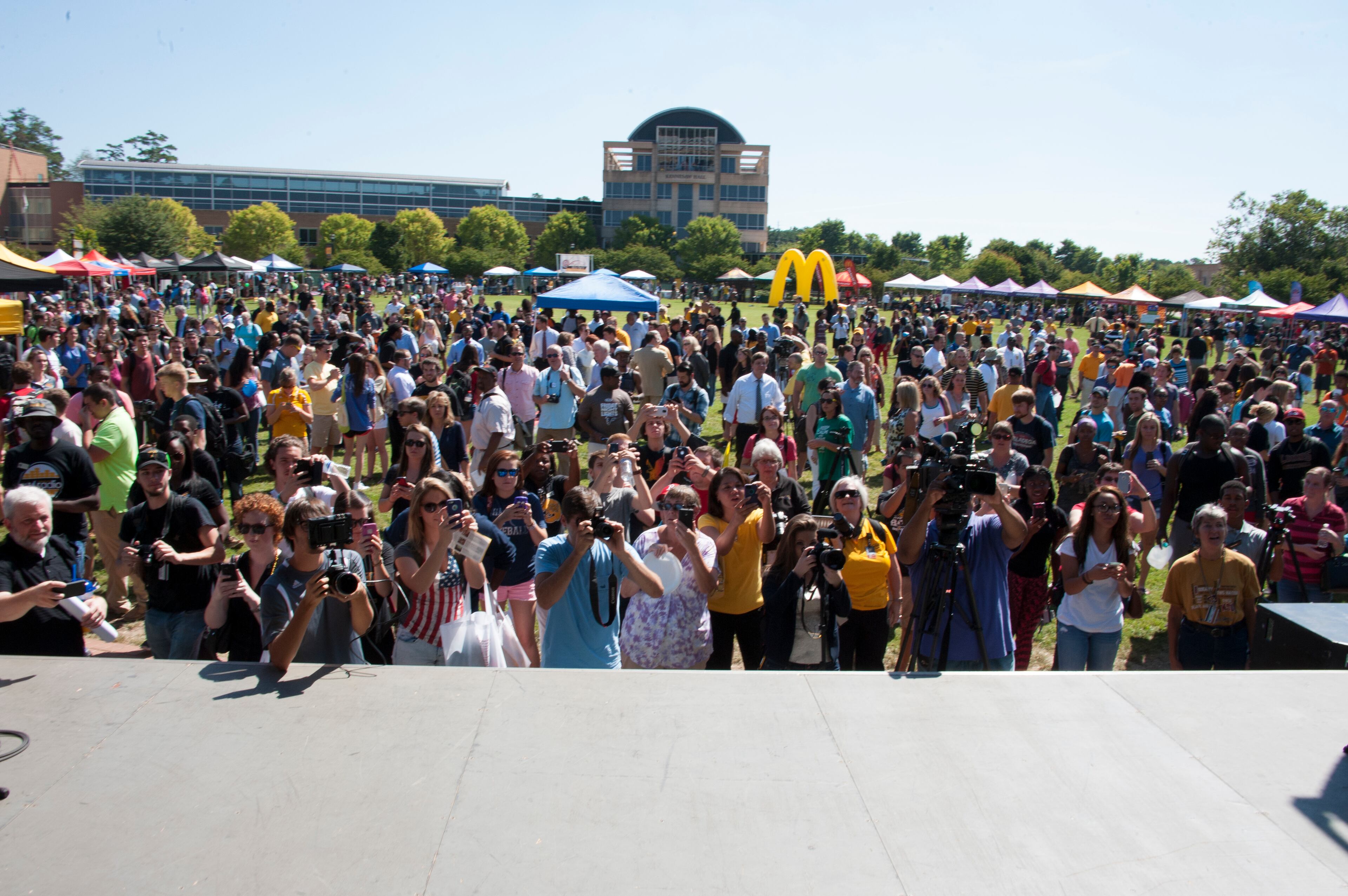 Fans are able to purchase the new merchandise in the Kennesaw State University bookstore, online at www.KSUOwls.com, the Walmart on Chastain Meadows in Kennesaw and College Station at Town Center Mall. It will shortly be available at Cracker Barrell and Hibbetts Sports.