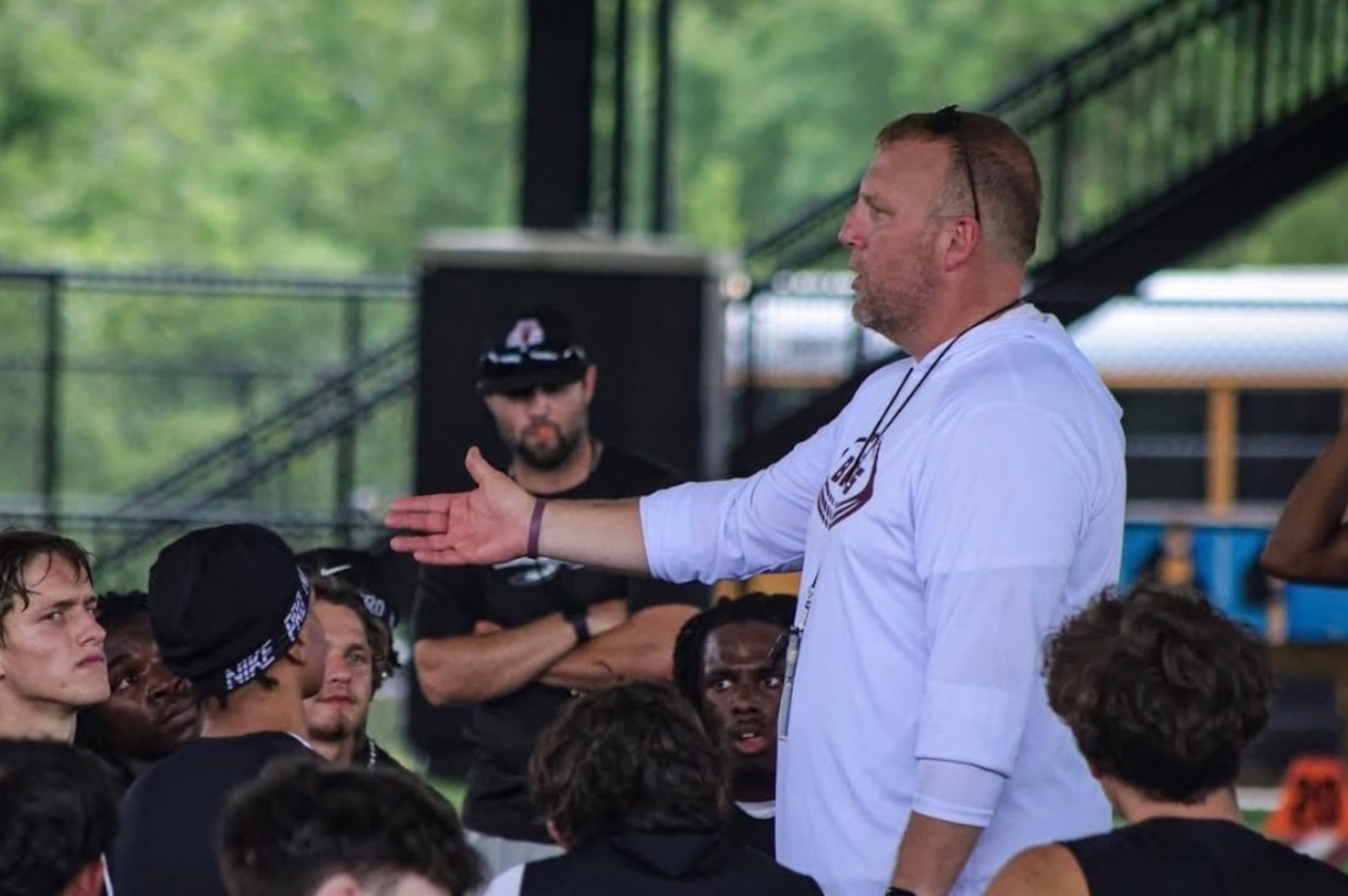 Heard County football coach Shane Lasseter