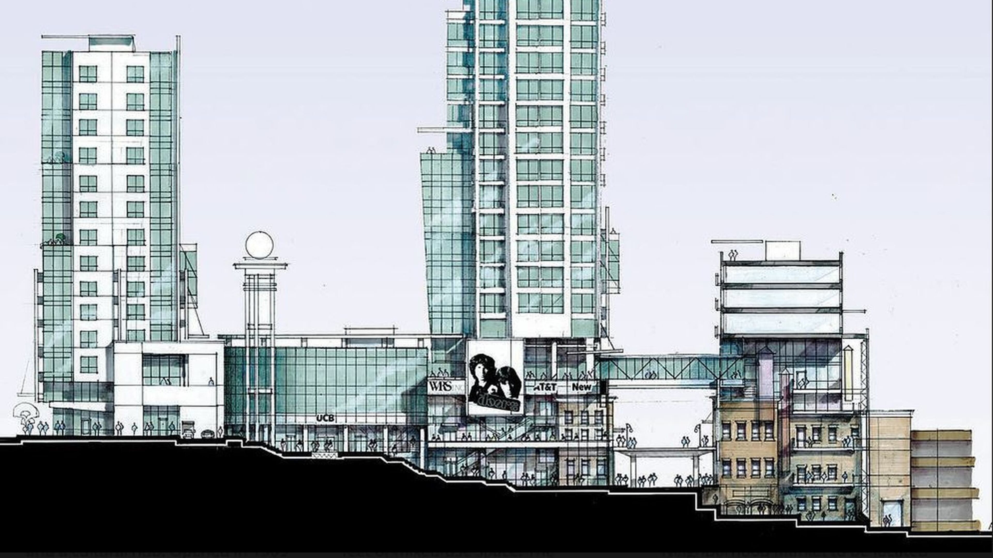 A rendering of the planned redevelopment of Underground Atlanta. Source: WRS