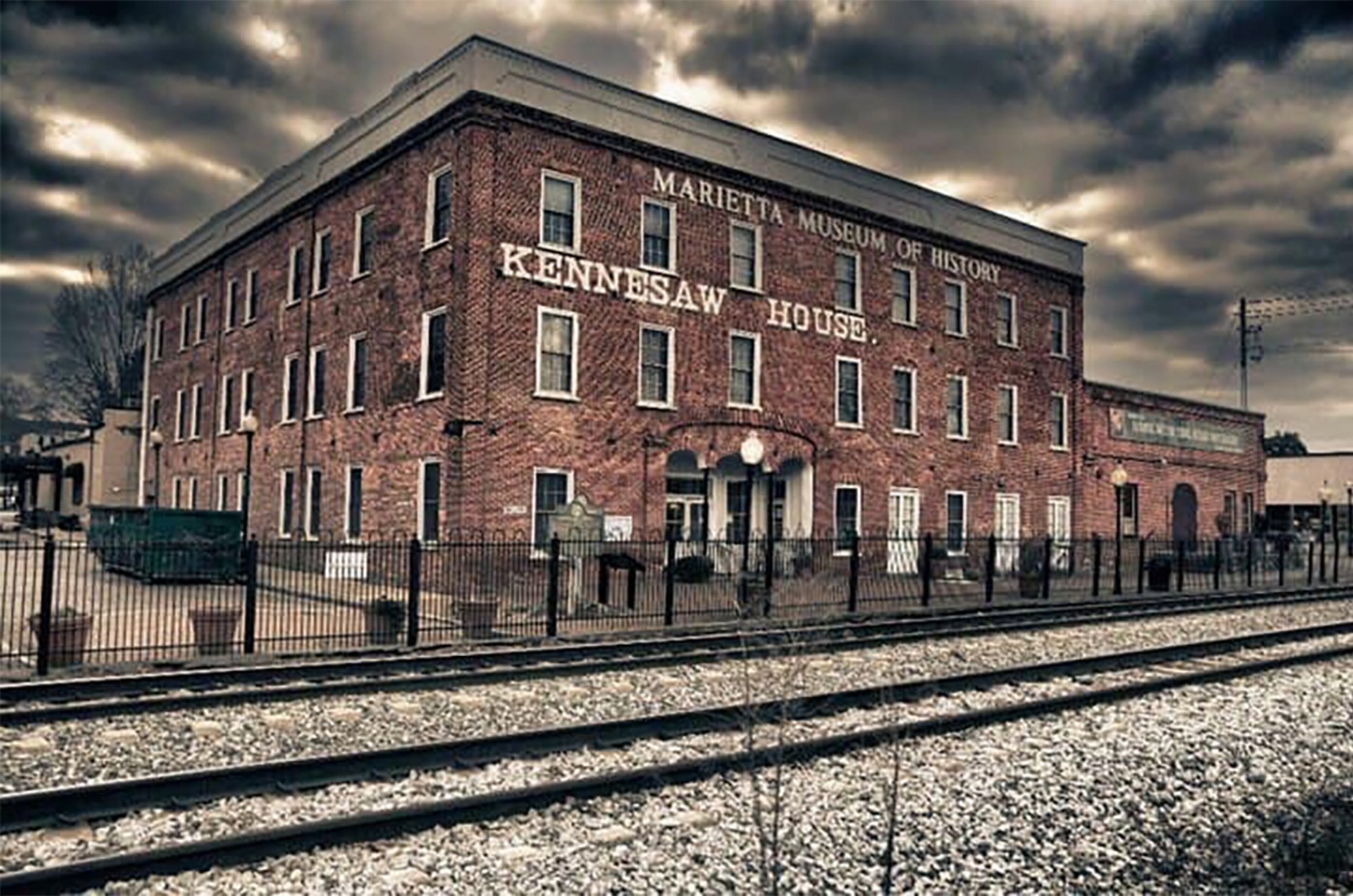 The Kennesaw House in downtown Marietta is the headquarters of the Marietta History Center.