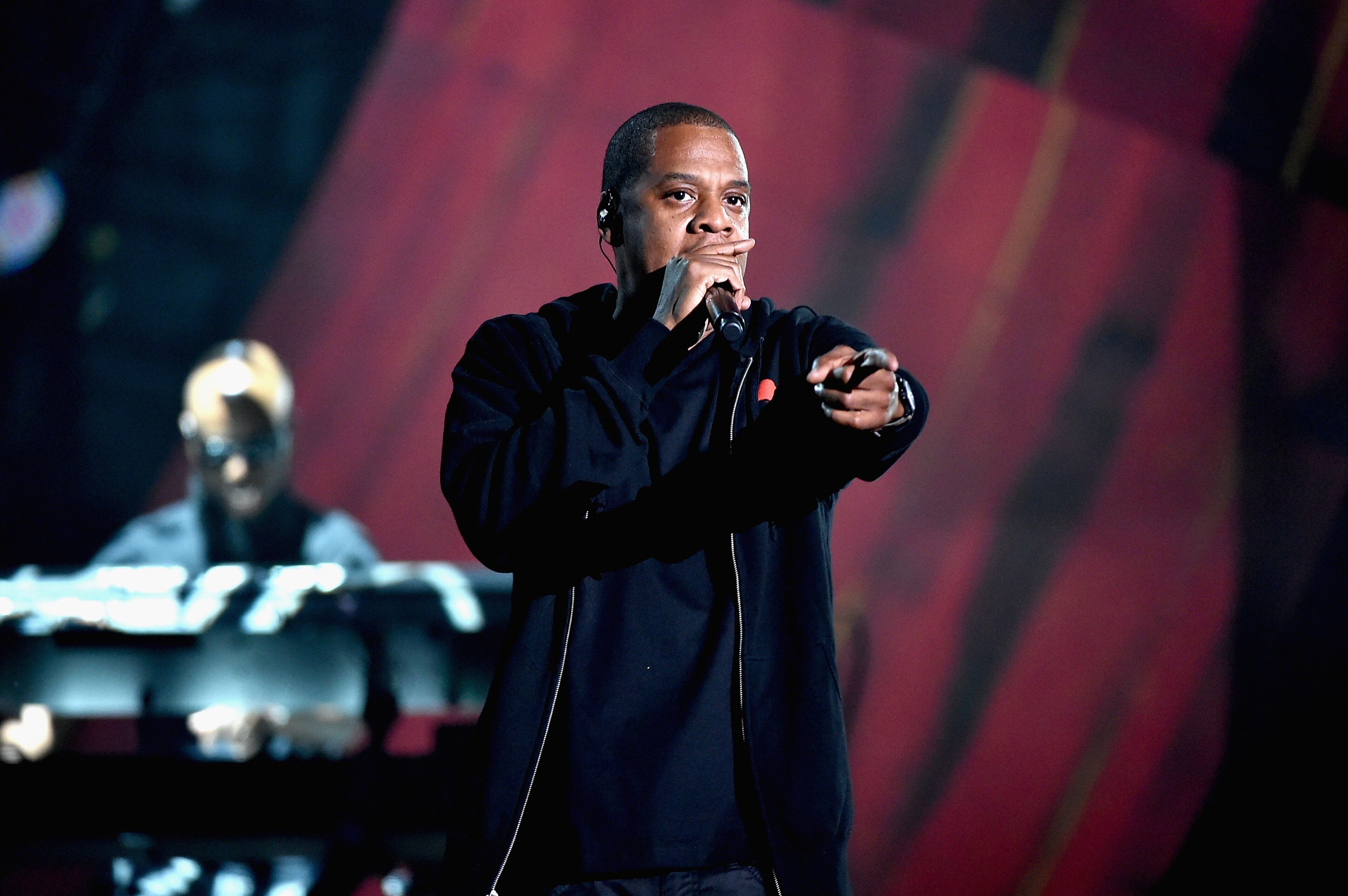 Jay Z turns 45 on Dec. 4. Here, heperforms onstage at the 2014 Global Citizen Festival to end extreme poverty by 2030 in Central Park on September 27, 2014 in New York City. (Photo by Theo Wargo/Getty Images for Global Citizen Festival)