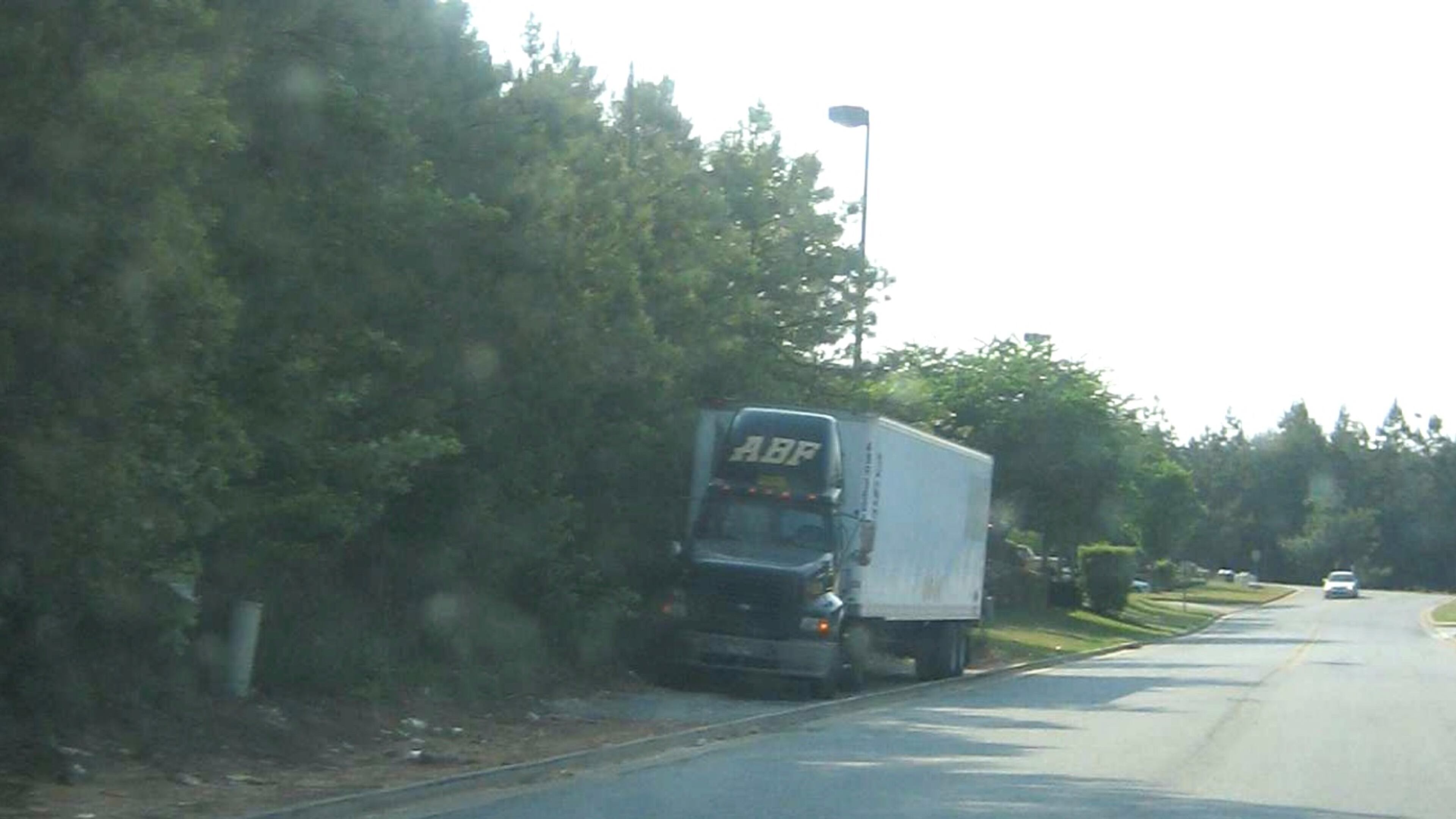 One of two studies partially funded by the Gateway85 CID will look at where long-haul trucks are parking in the district. (Courtesy Gateway85)