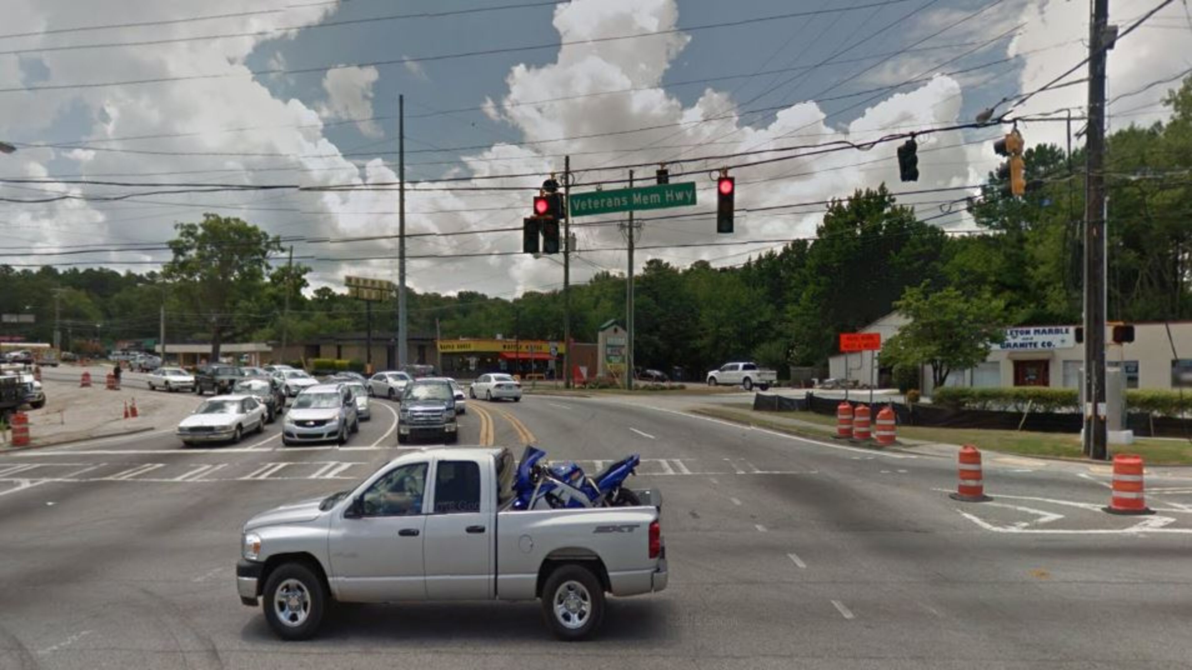 A Jan. 12 design workshop will concern design guidelines for Mableton Parkway and Veterans Memorial Highway. Courtesy of Google Maps