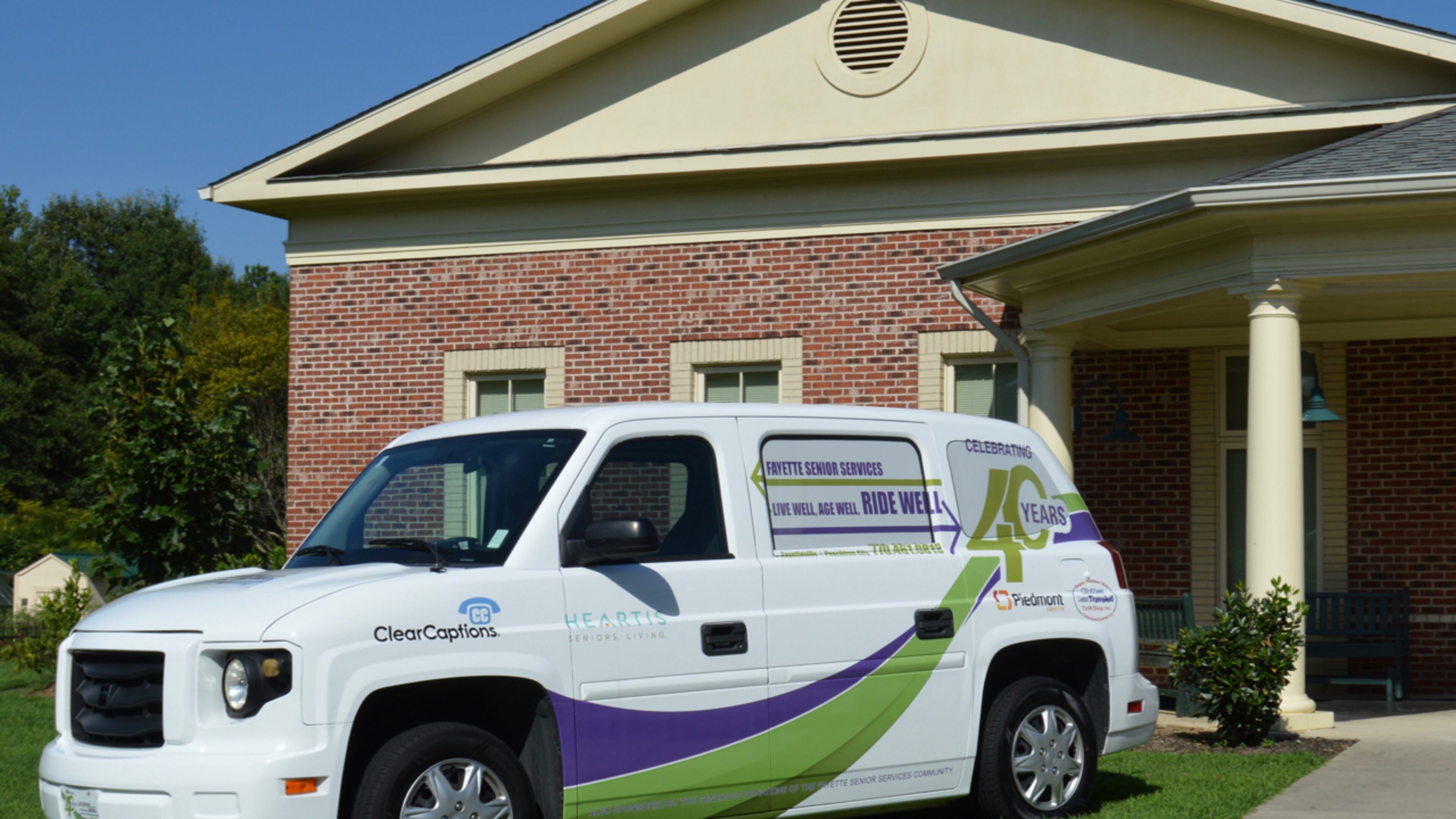 Vans operated by Fayette Senior Services will now be available from 6 a.m. to 6 p.m. Monday-Friday. Courtesy Fayette Senior Services