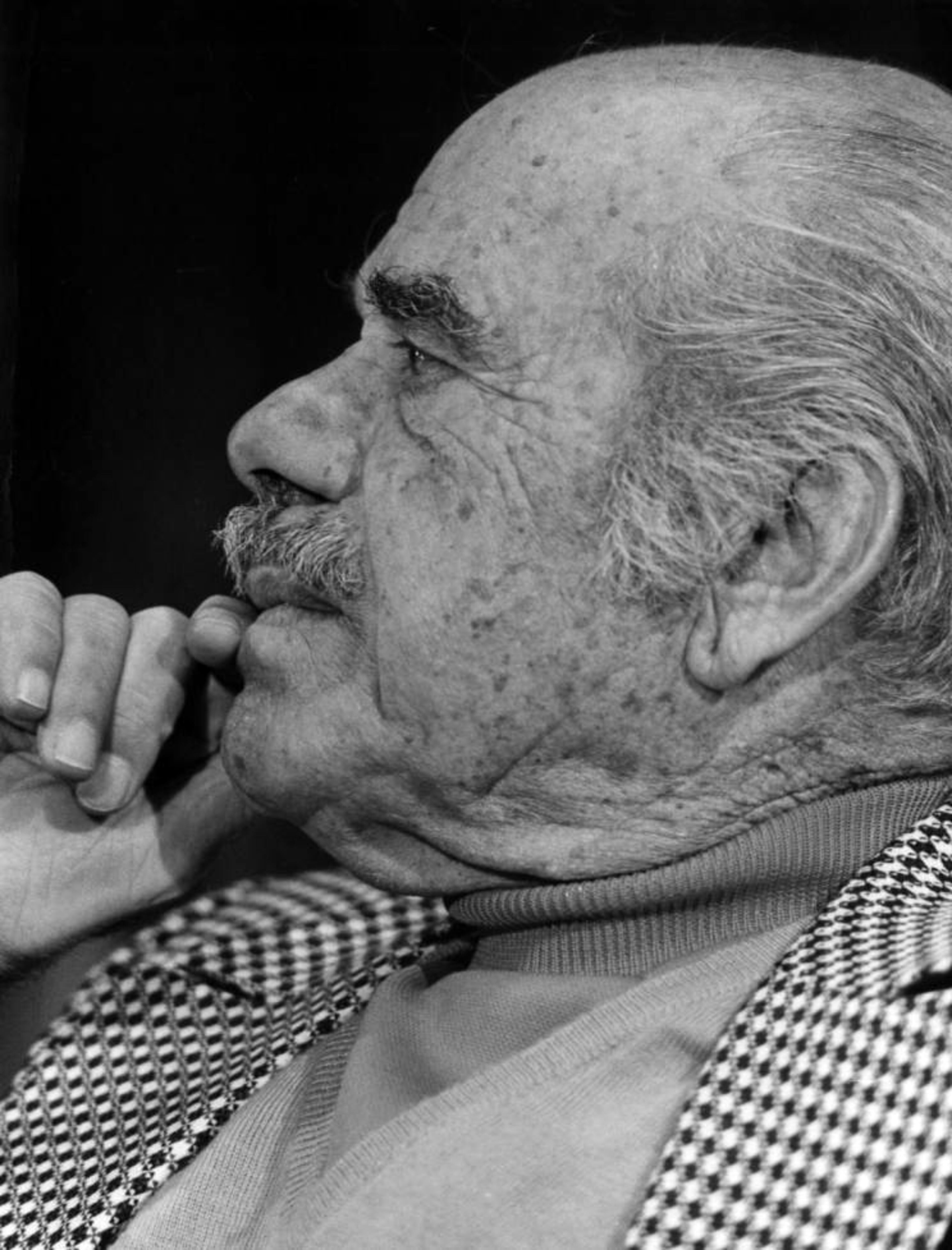 Director Frank Capra visiting Clayton Junior College for a lecture in February 1979