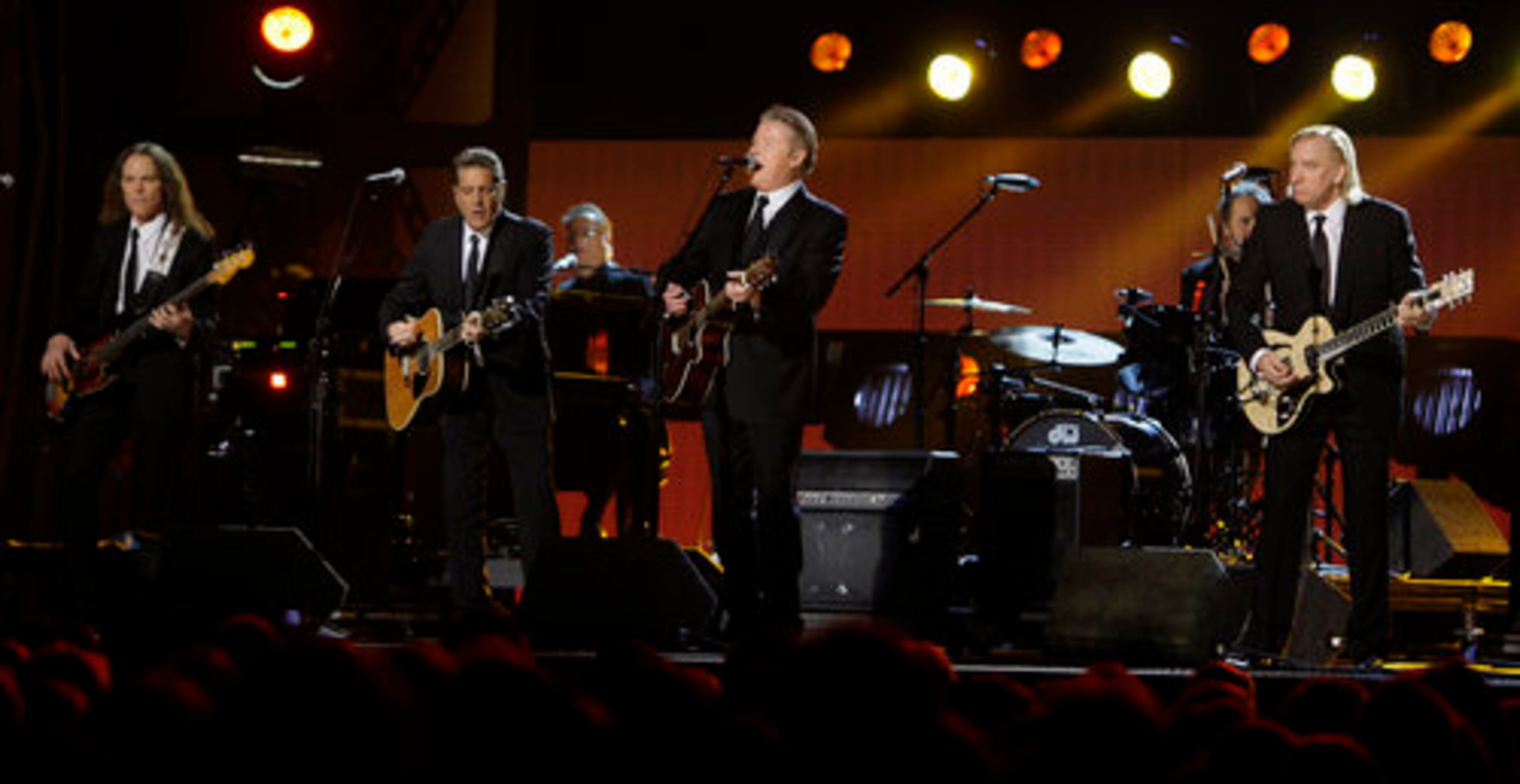 The Eagles perform Wednesday night.