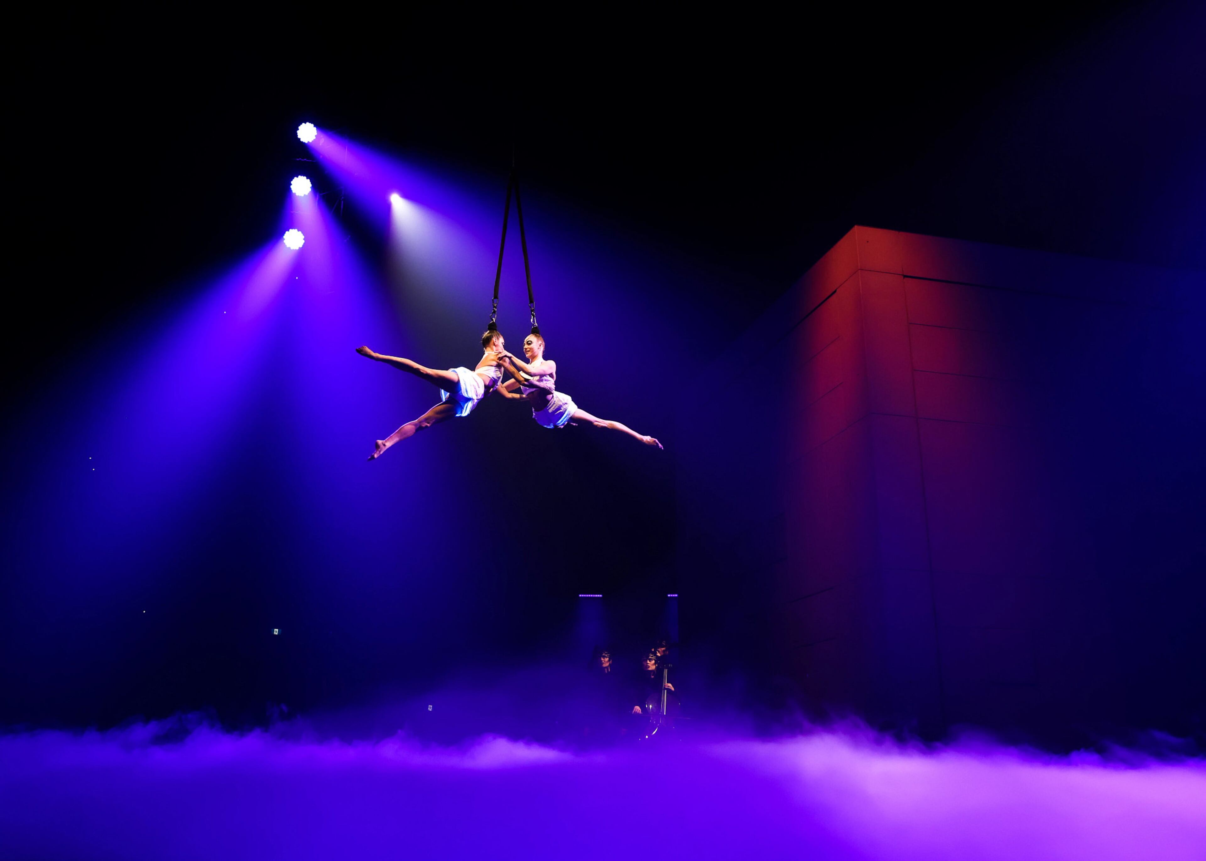 Performers in Cirque du Soleil's latest production, "Echo," which will take up residence under the Big Top at Atlantic Station in Atlanta Nov. 5–Jan. 21.