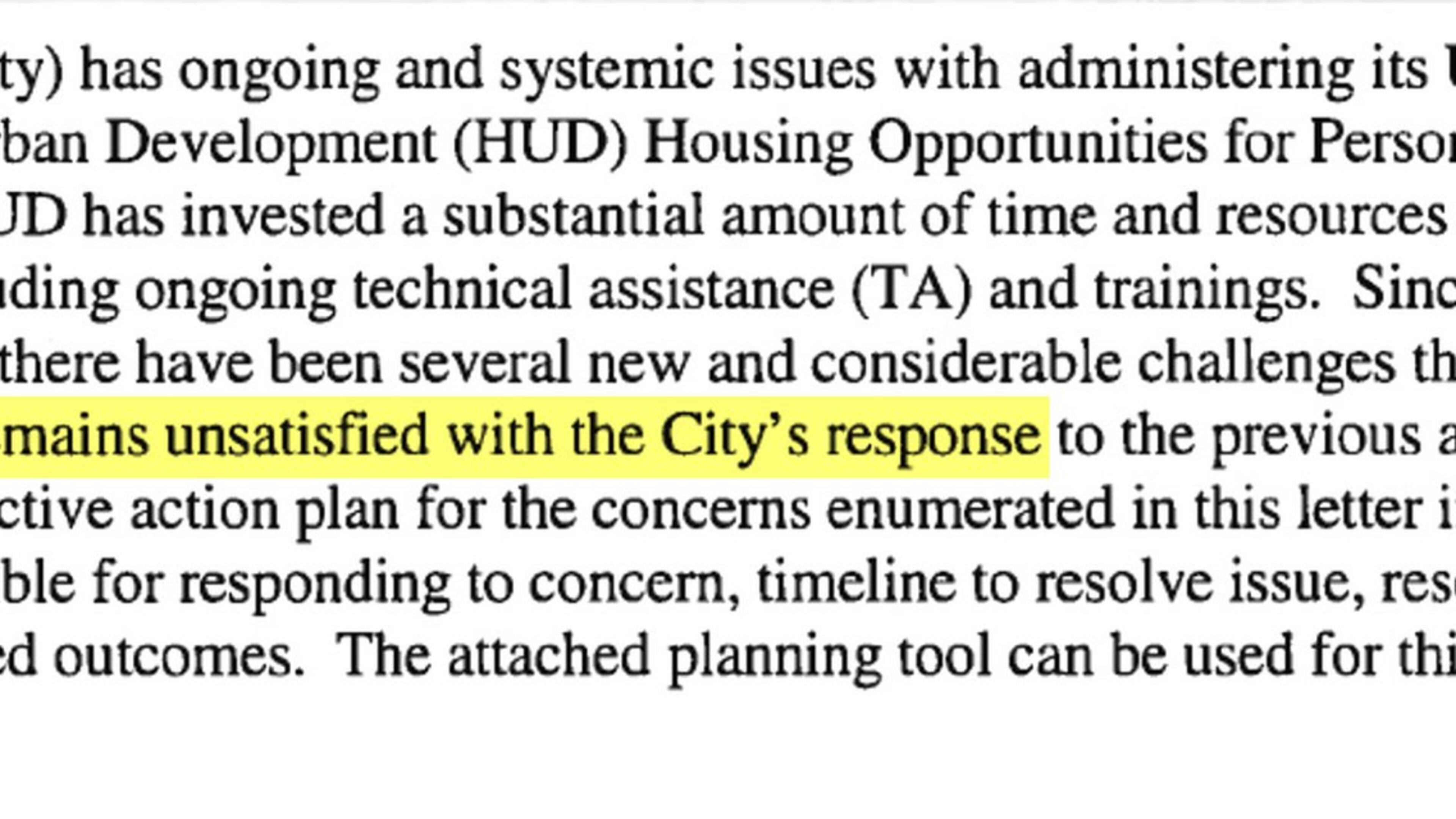A letter from the U.S. Department of Housing and Urban Development to the head of the city’s federally-funded Housing Opportunities for Persons with AIDS program said the program for low-income people living with the virus overcharged rent, failed to spend its funds, and funded substandard housing, among other problems. The Atlanta Journal-Constitution obtained the May 29 memo through an open records request.