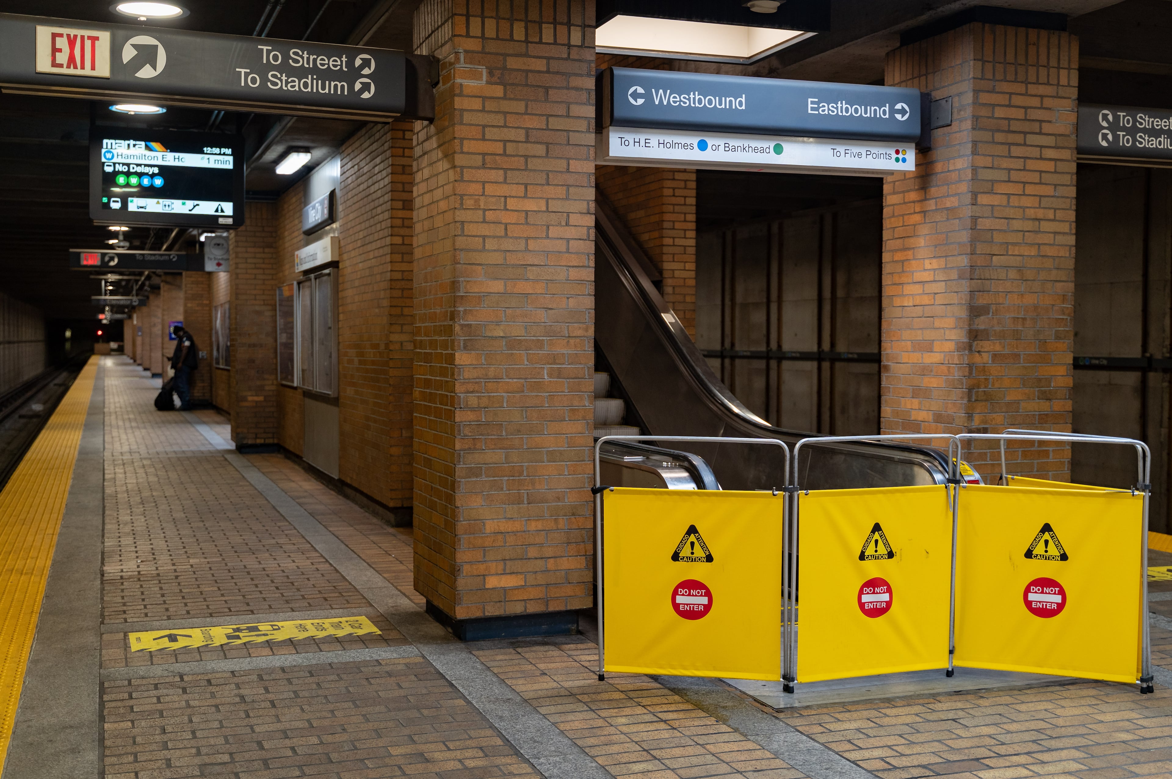 Vine city MARTA station after 9 injured after beyonce concert