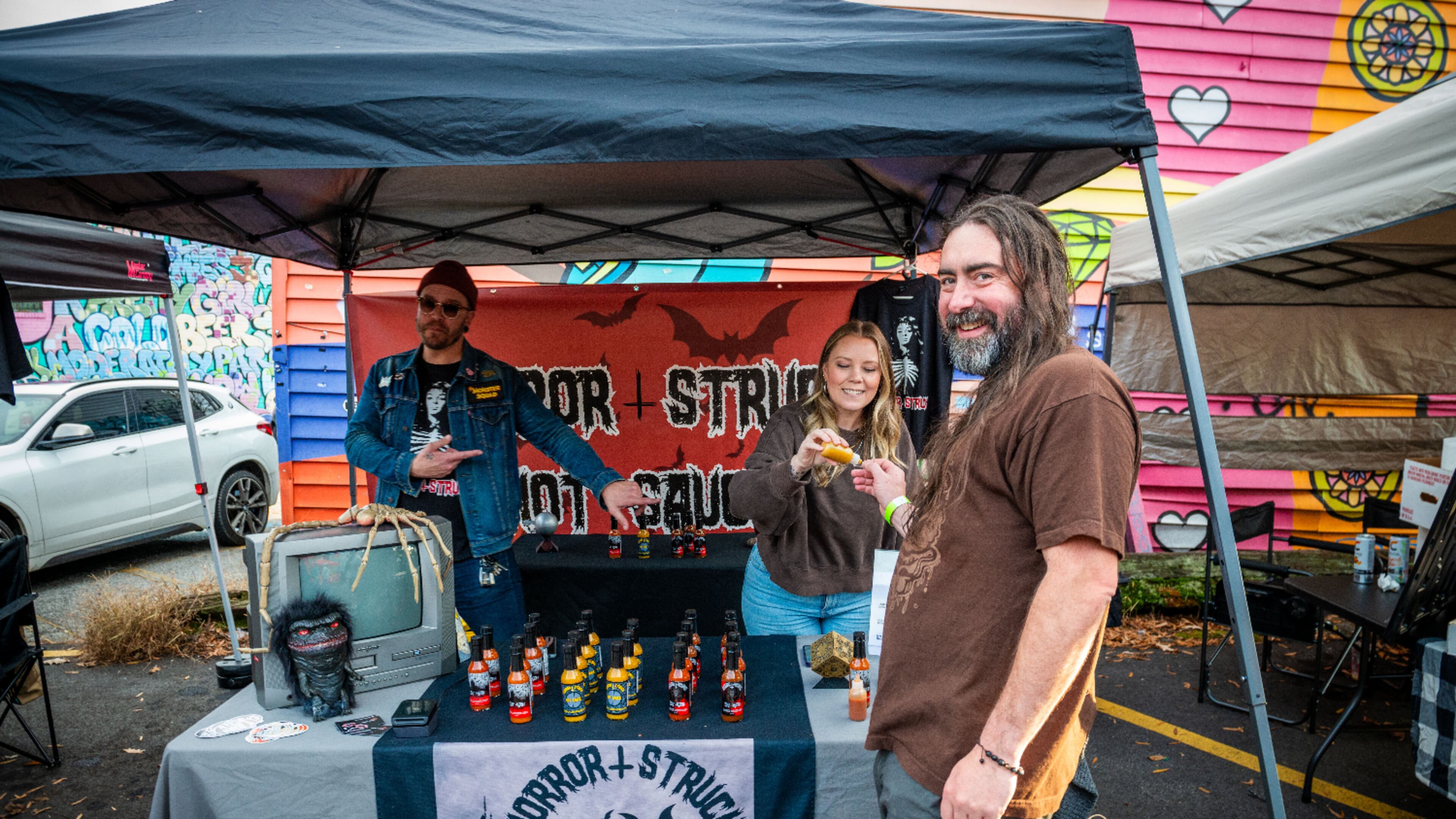 Horror + Struck Hot Sauce participated in the first Hot Sauce Fest ATL and will return in this year’s festival on Sunday, Nov. 17.