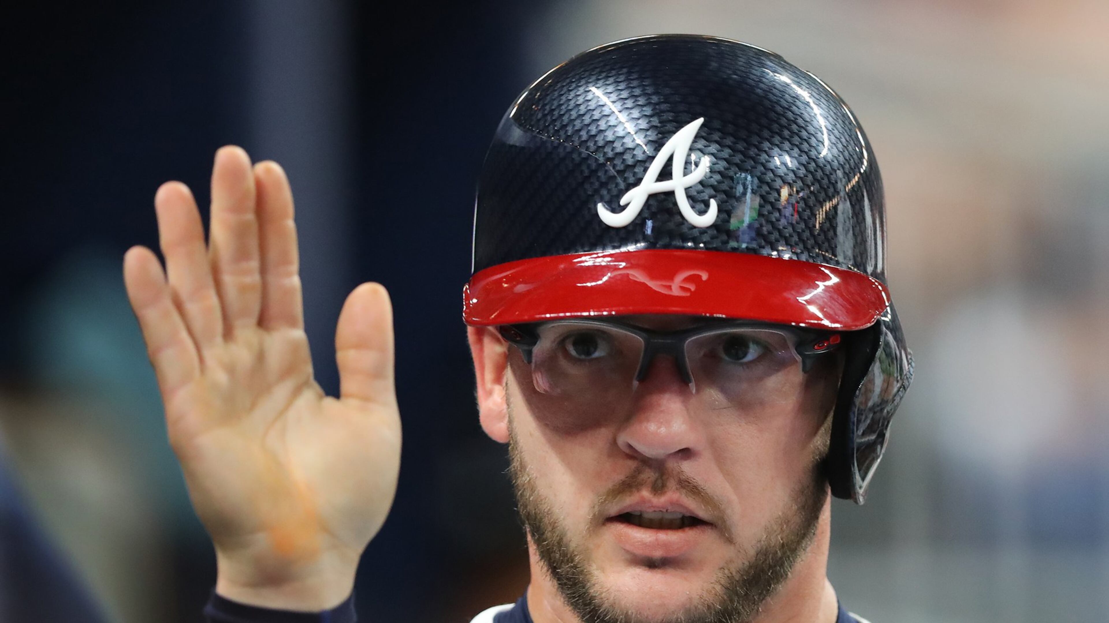 Braves catcher Tyler Flowers. Curtis Compton/ccompton@ajc.com