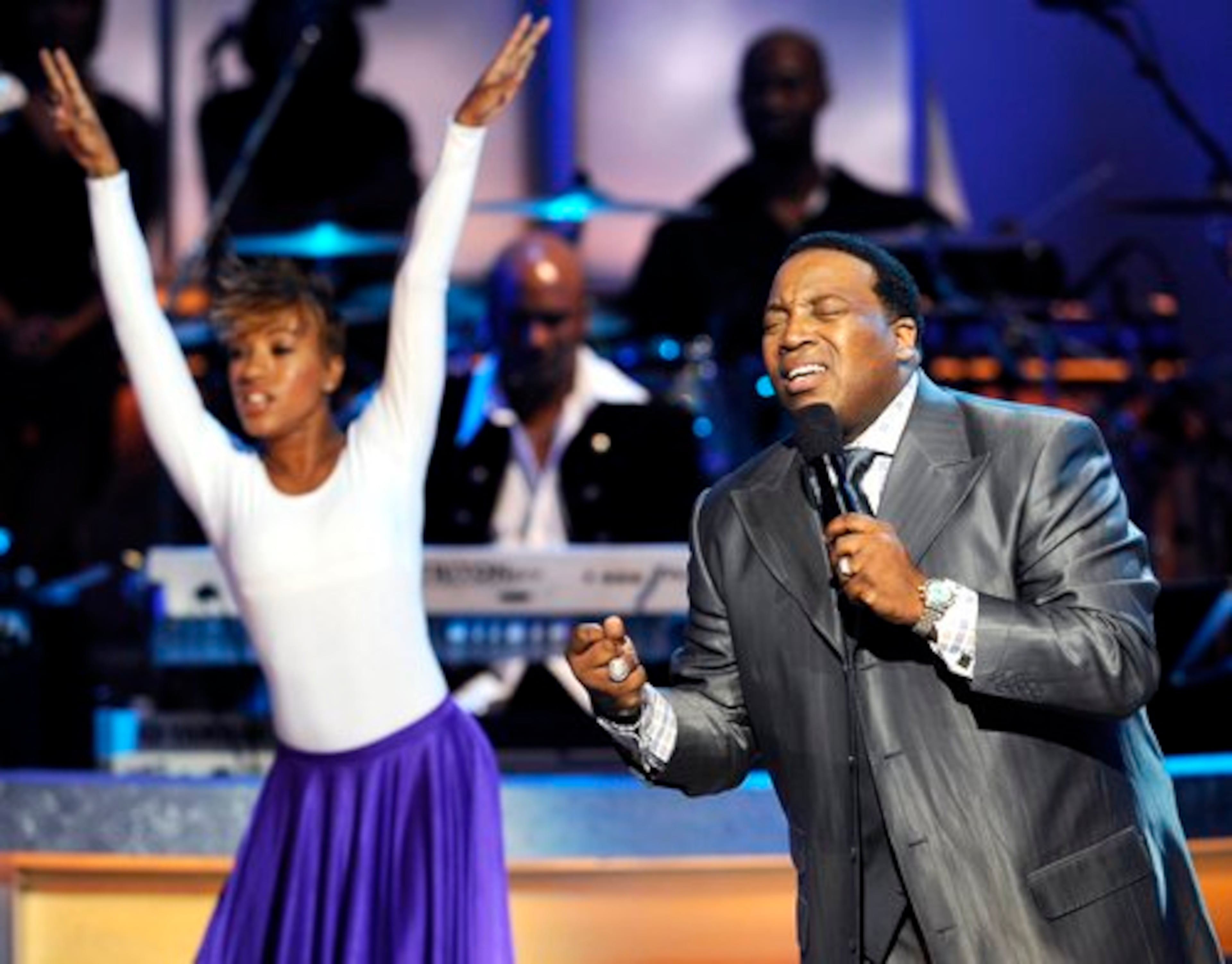 Marvin Sapp takes the stage. Past "Celebration of Gospel" concerts have been ratings winners for BET.