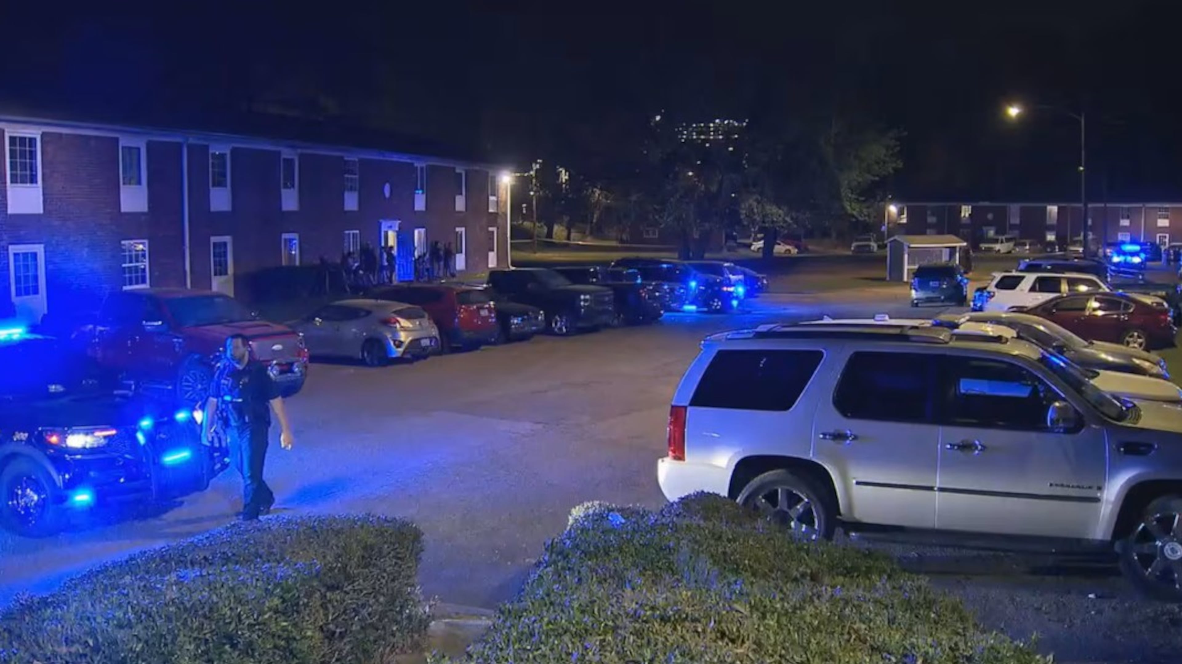 A deadly shootout at a Brookhaven apartment complex left two rival gang members dead last weekend, according to police. Now three people have been charged.