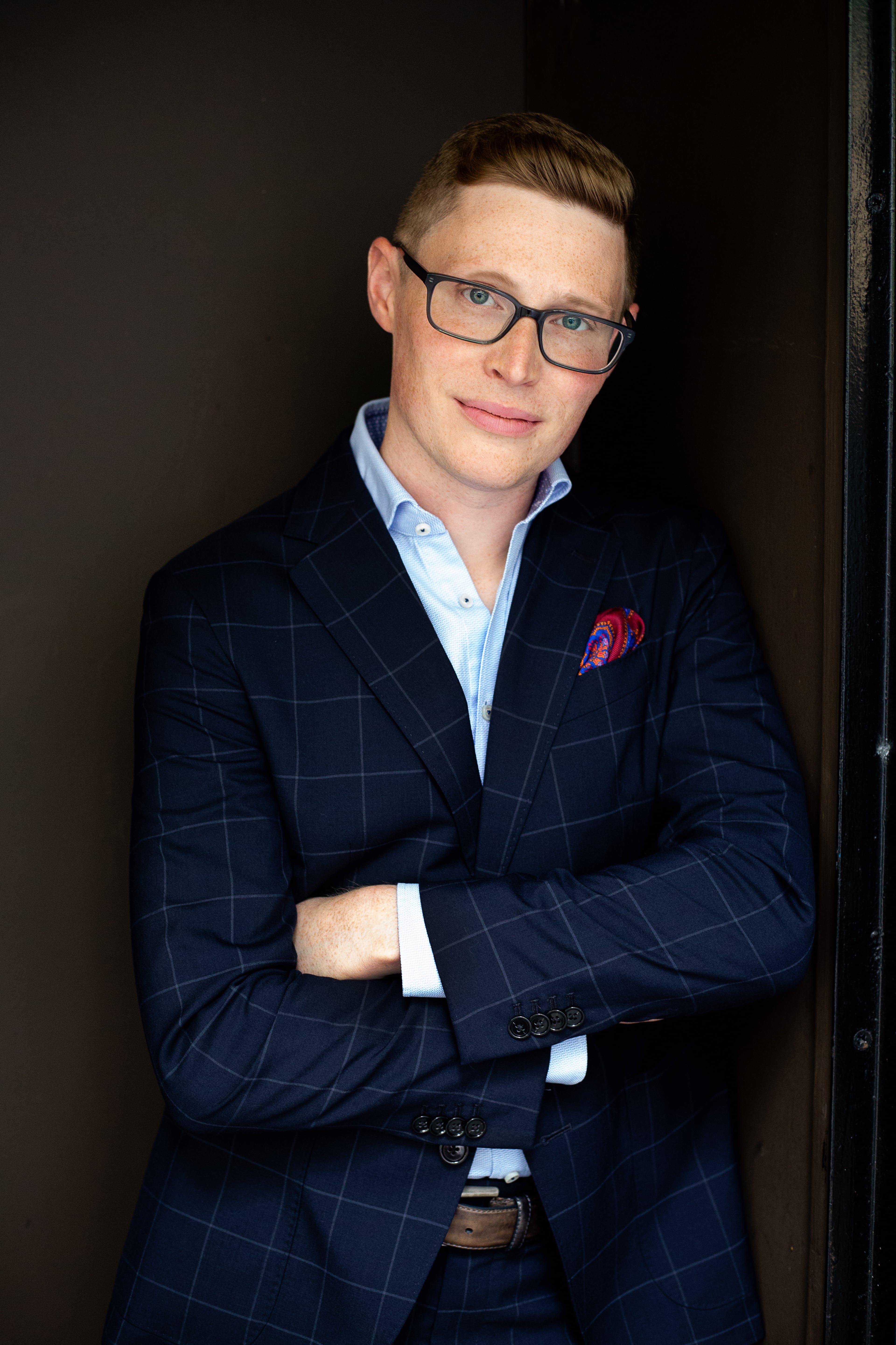 Domincik DiOrio wrote "Our Wildest Imagining," a musical composition that utilizes quotations from Bishop Gene Robinson's sermons. (Courtesy of St. Luke's Episcopal Church)