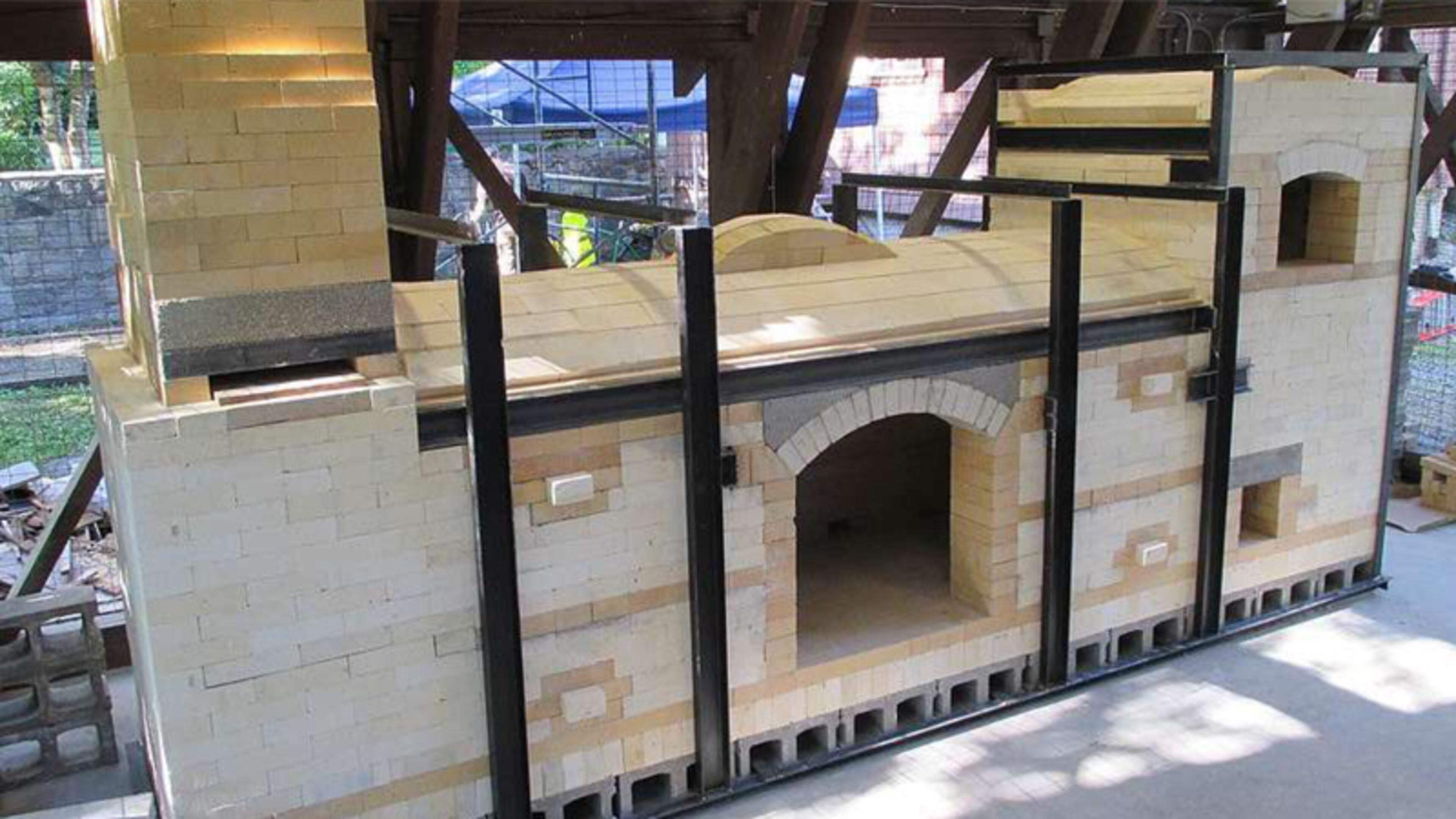 A wood-fired train kiln for ceramics arts programs at Roswell’s Art Center West would be funded in part by a $15,000 Georgia Council for the Arts grant being sought by the city. ART CENTER WEST