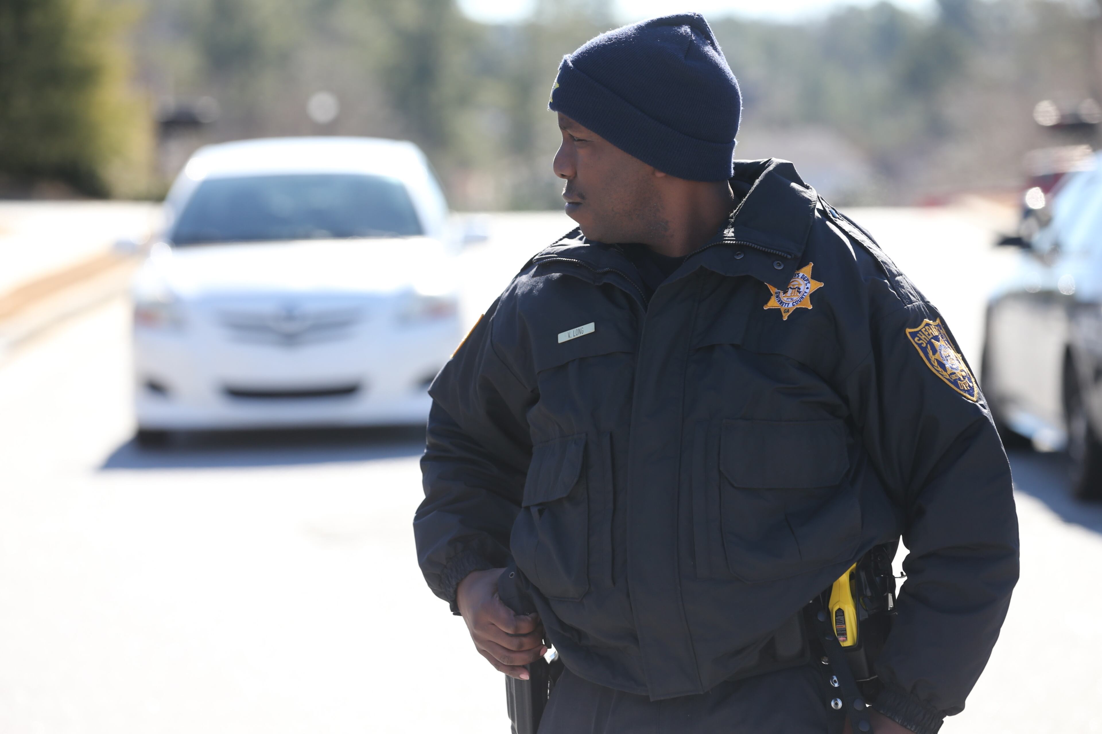 The Gwinnett County sheriff’s office said deputies serving an eviction notice Wednesday morning were met with gunfire, which led to a SWAT standoff. The situation ended with a suspect in custody and no injuries, police said.