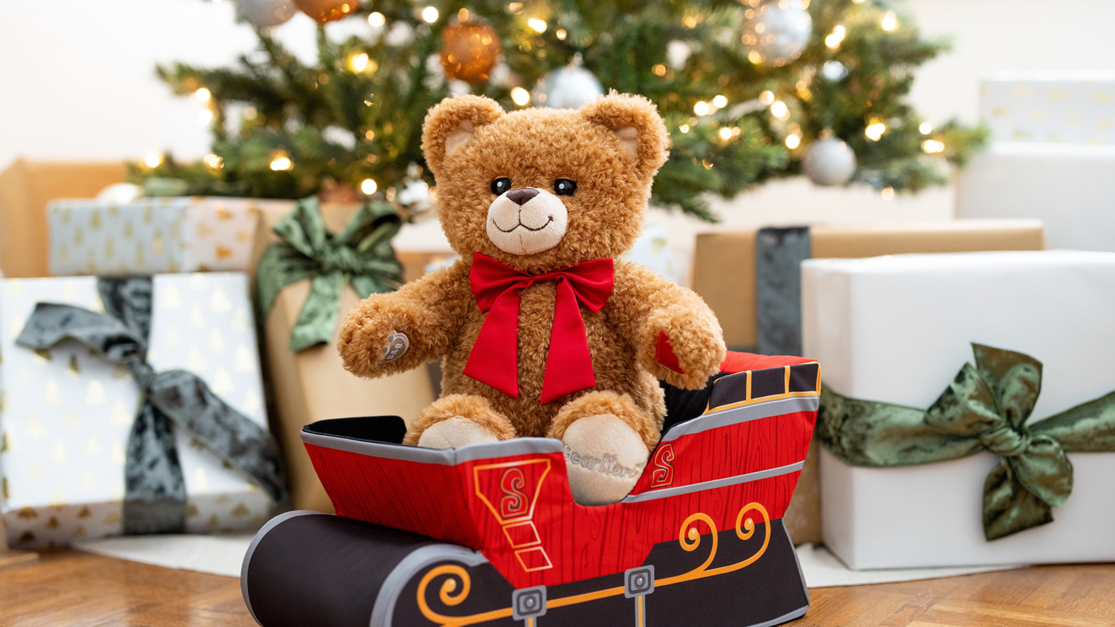Kids can customize teddy bears and other plush toys online and pick up in-store at Build-A-Bear Workshop.
(Courtesy of Build-A-Bear Workshop)