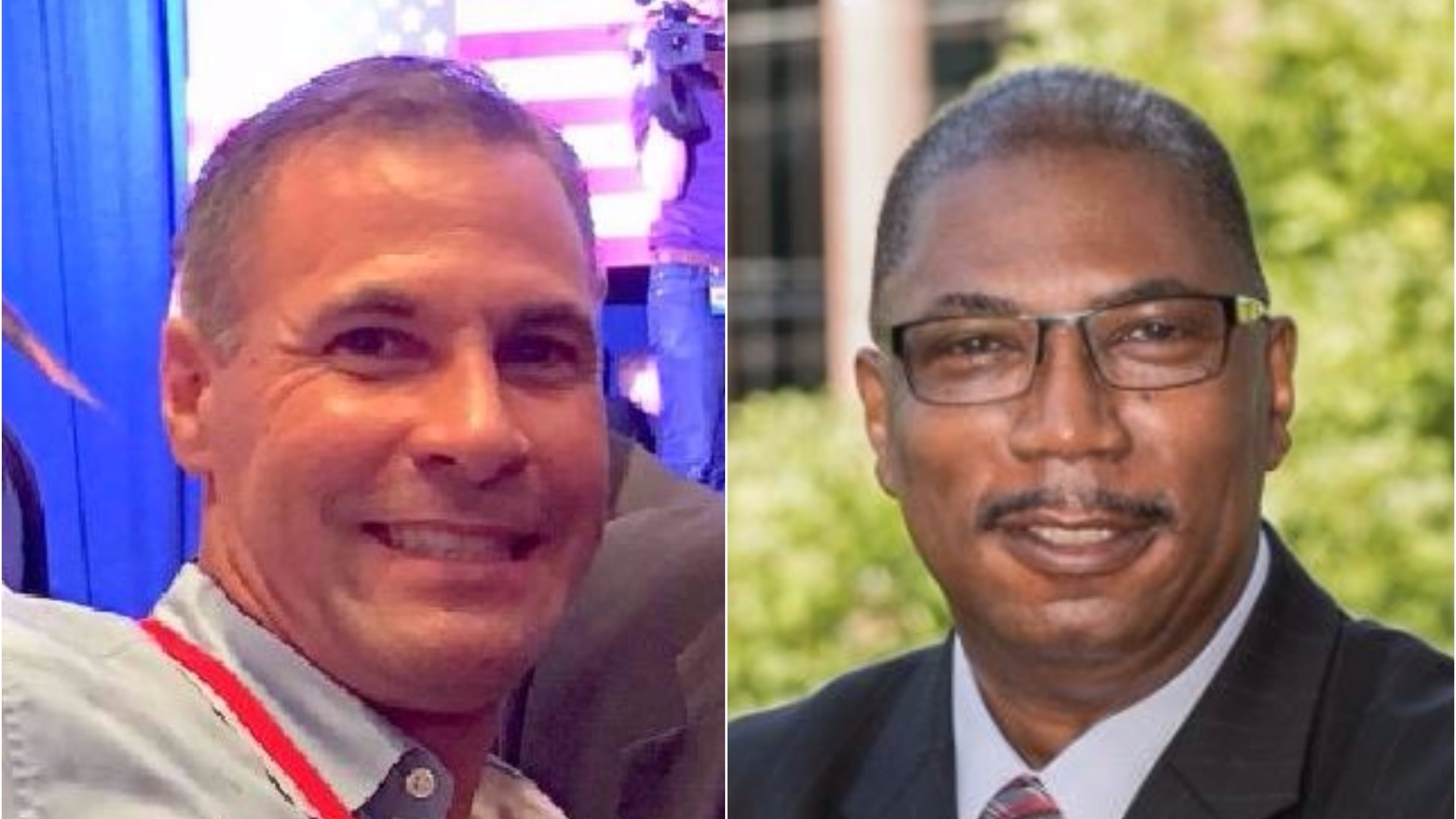 Rey Martinez, mayor-elect of Loganville, and Craig Newton, mayor-elect of Norcross. SPECIAL PHOTOS