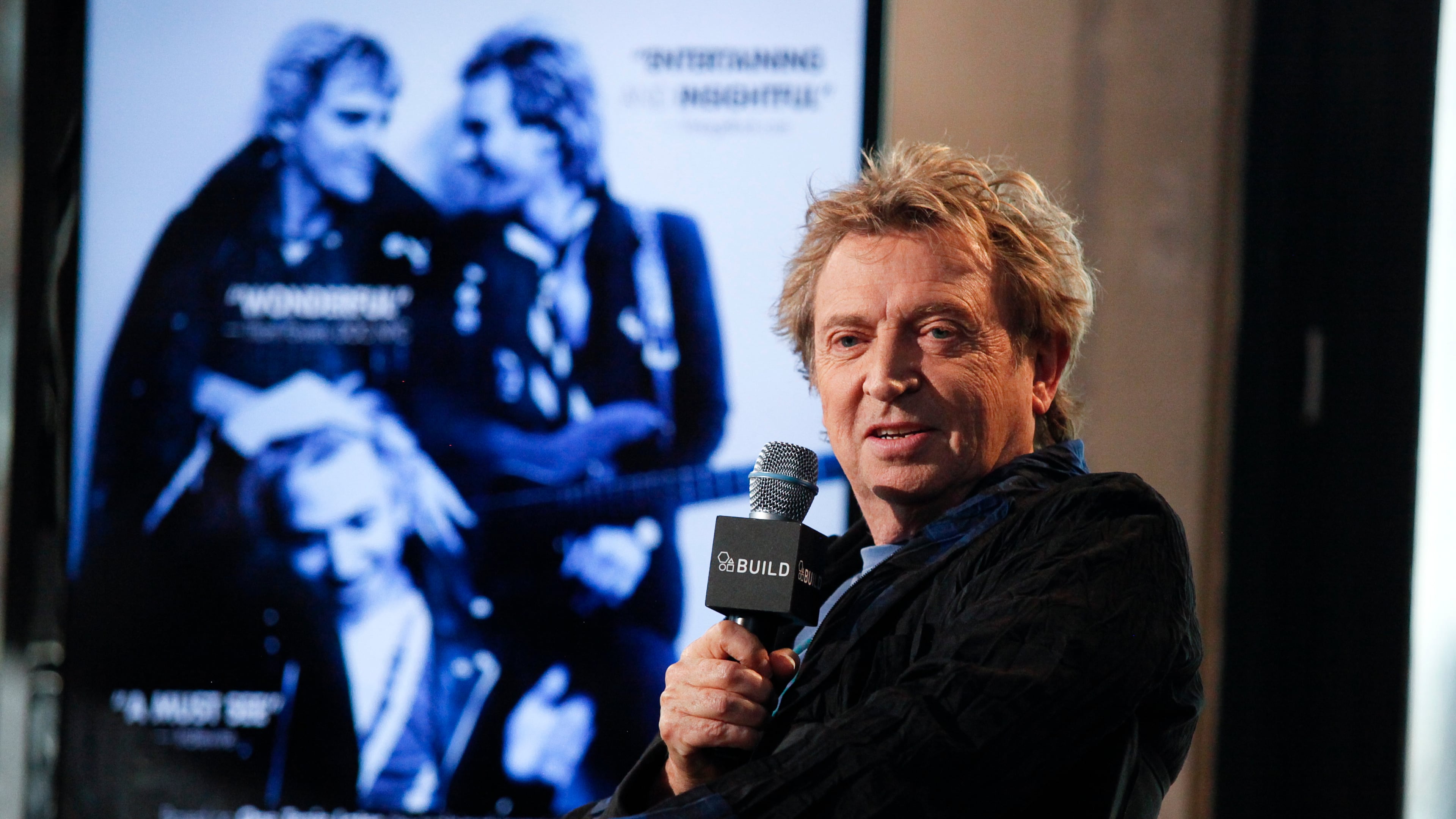 Musician Andy Summers participates in AOL's BUILD Speaker Series to discuss the new documentary "Can't Stand Losing You" at AOL Studios on Wednesday, March 18, 2015, in New York. (Photo by Andy Kropa/Invision/AP)