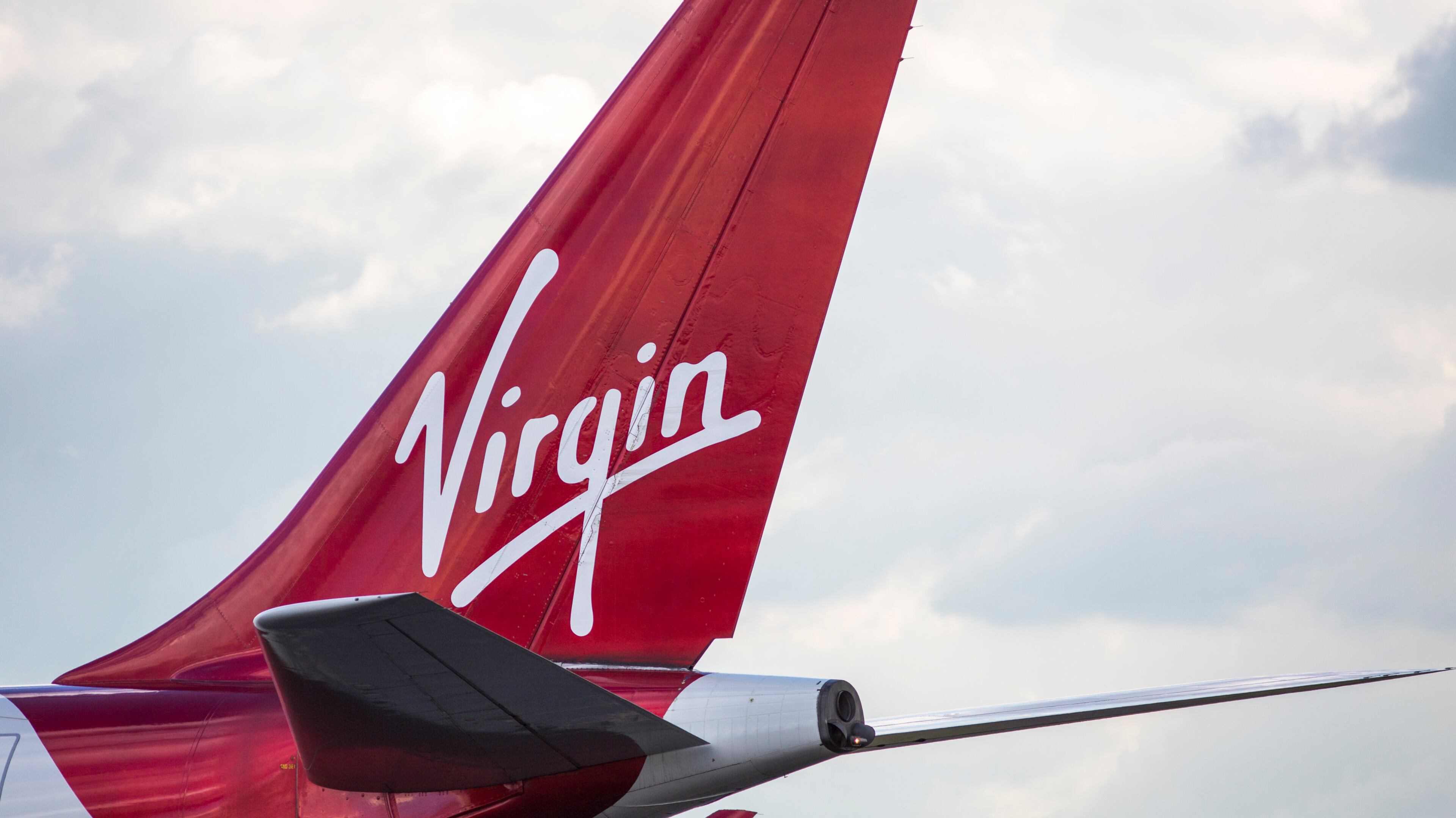 A Virgin Airways aircraft at Heathrow Airport on October 11, 2016 in London, England.