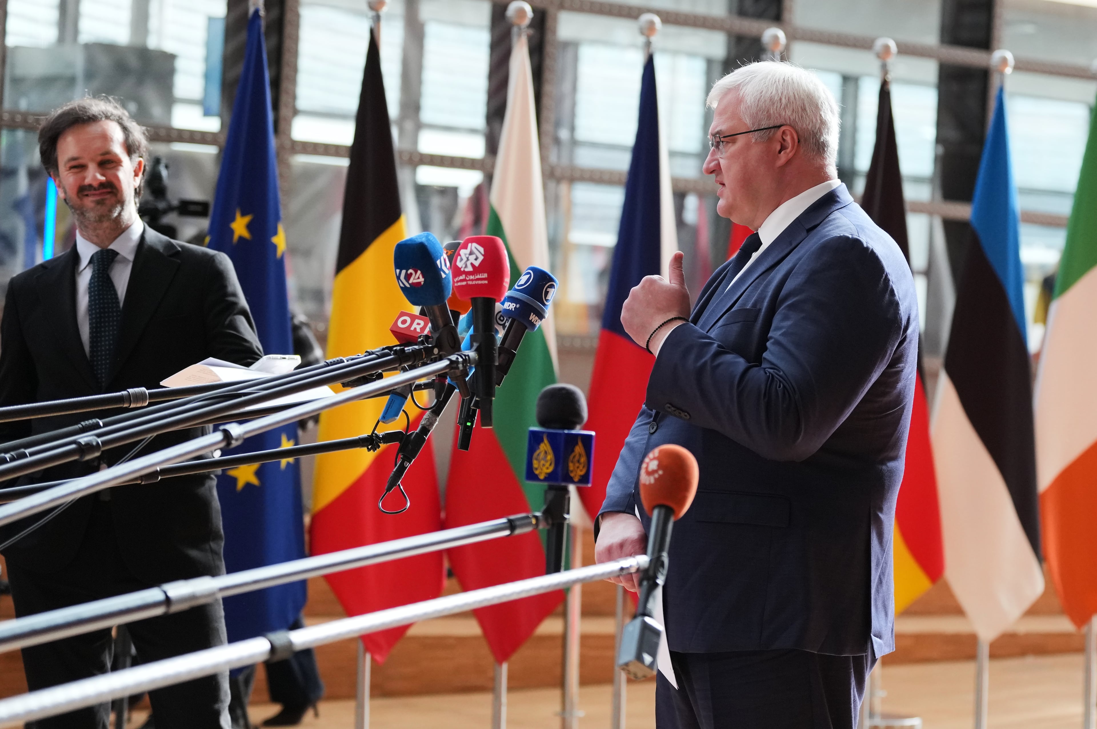 Belgium EU Foreign Ministers