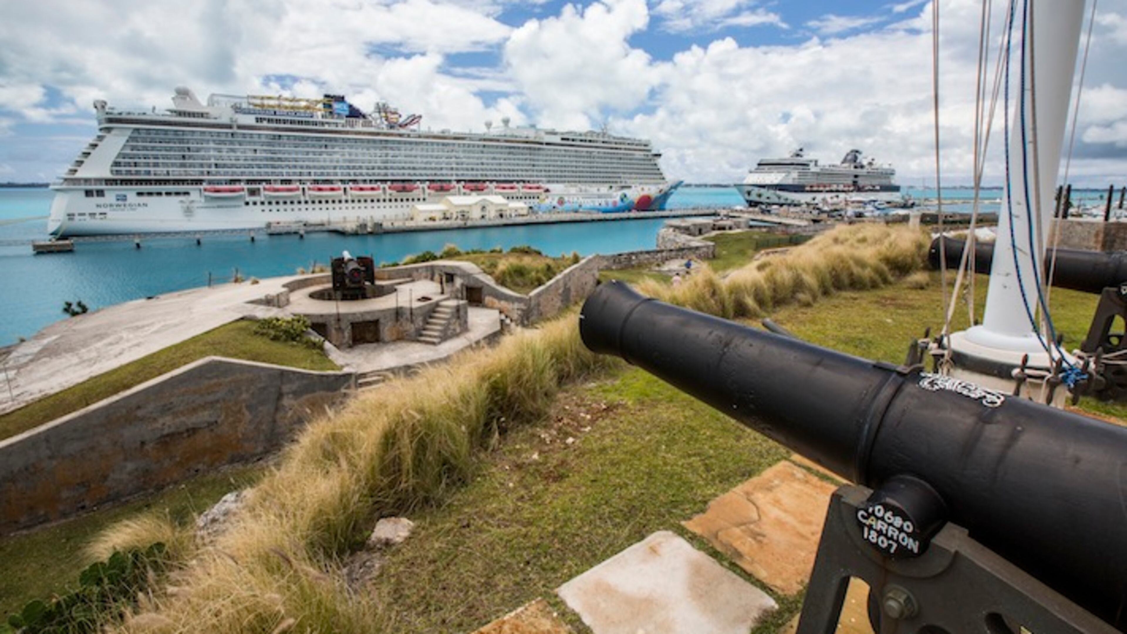 FILE -- The Royal Naval Dockyard in Bermuda, where an America’s Cup event village is being built, June 3, 2015. The tiny British territory beat out major American cites like San Diego and Chicago in its bid to host the Cup, the oldest major international sporting event in the world. (Tony Cenicola/The New York Times)