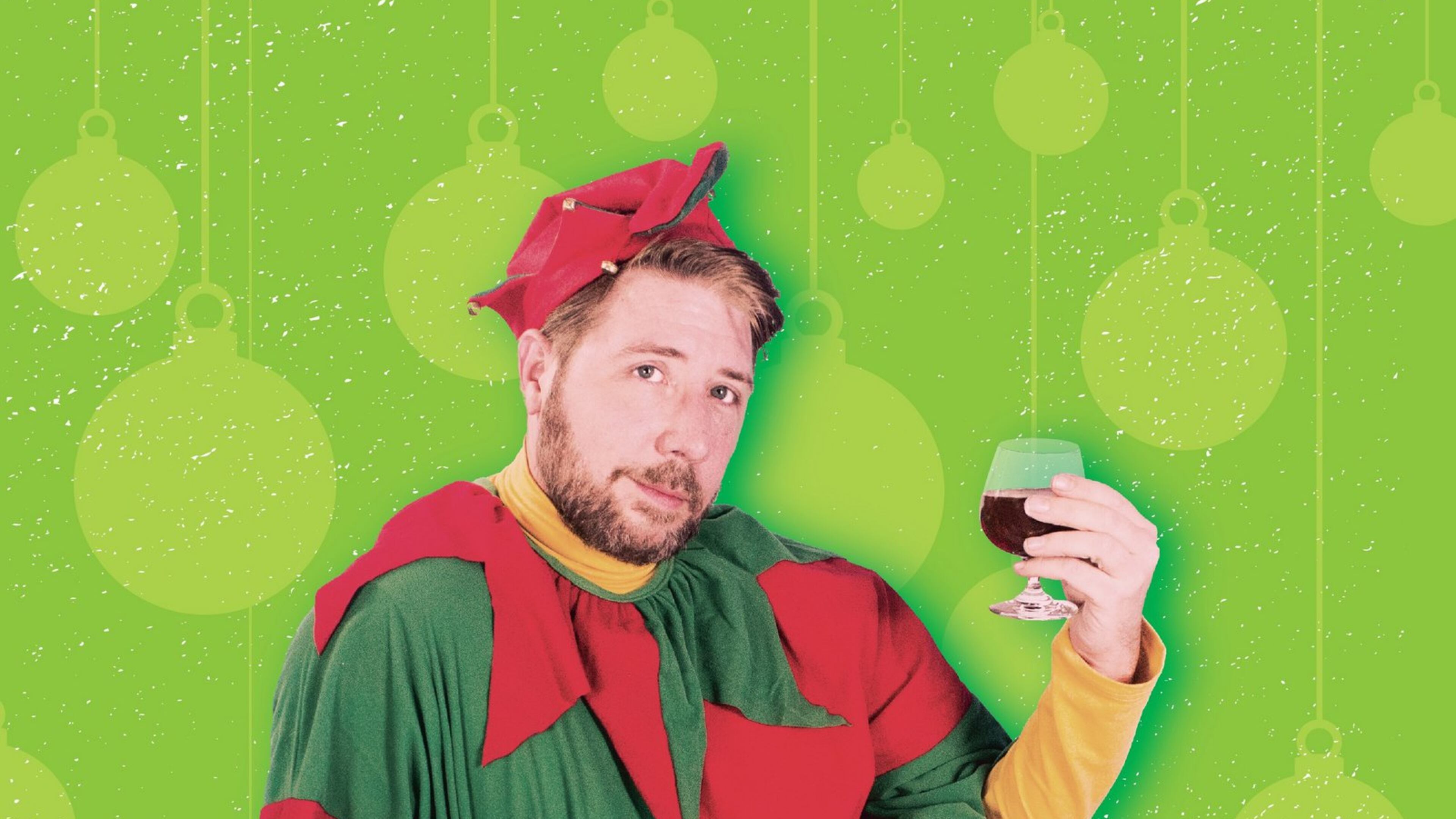 Atlanta playwright Topher Payne will play the role of Crumpet, the misanthropic elf in the sardonically humorous Christmas play “The Santaland Diaries.” He replaces Harold M. Leaver, who has owned the role for 18 years. CONTRIBUTED BY HORIZON THEATRE