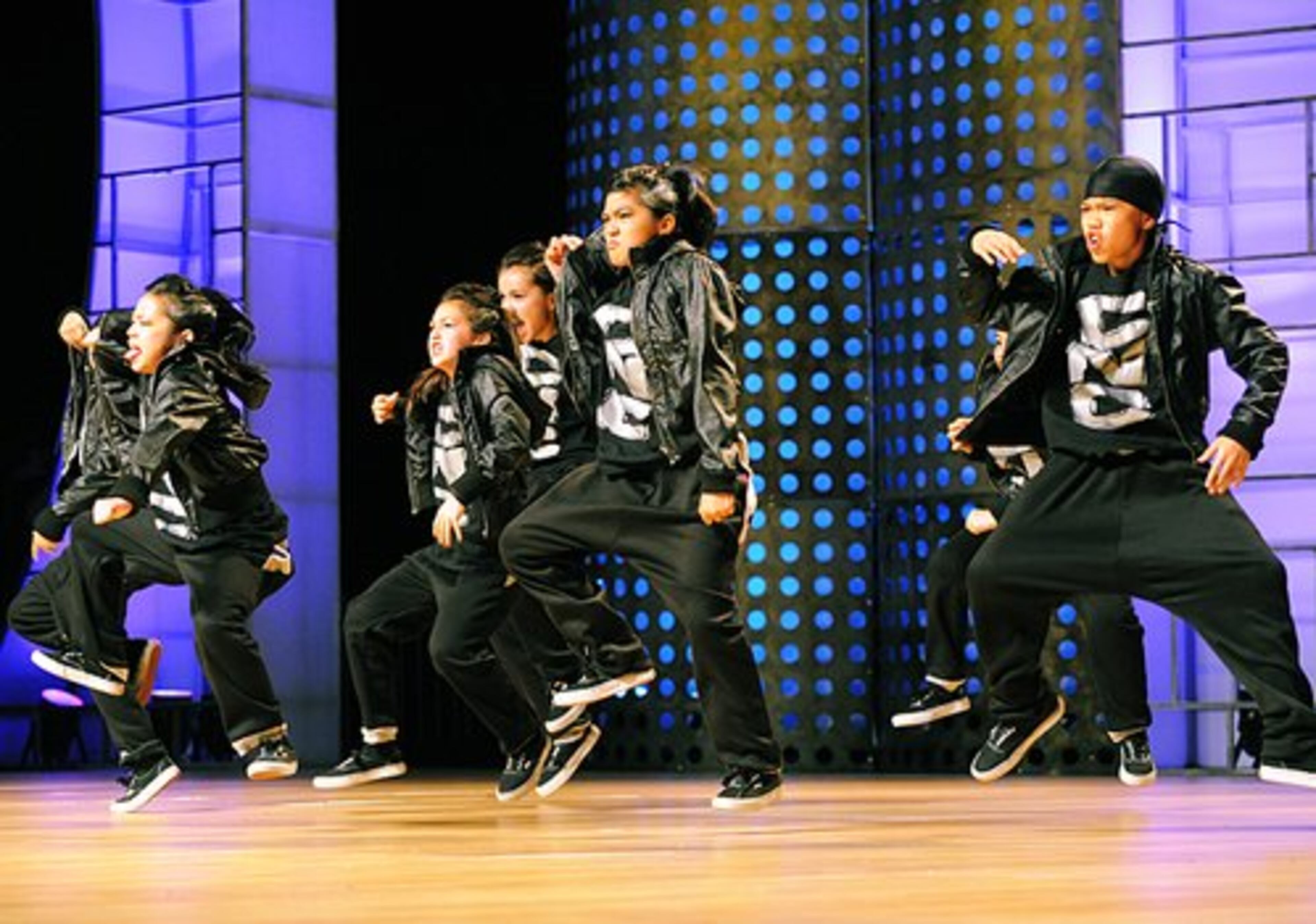 The Canadian dance crew "Cookies N Cream" perform in the Junior Division during the World Hip Hop Championship Finals held at the Orleans Arena in Las Vegas. Sunday, July 31, 2011. They took 2nd place.