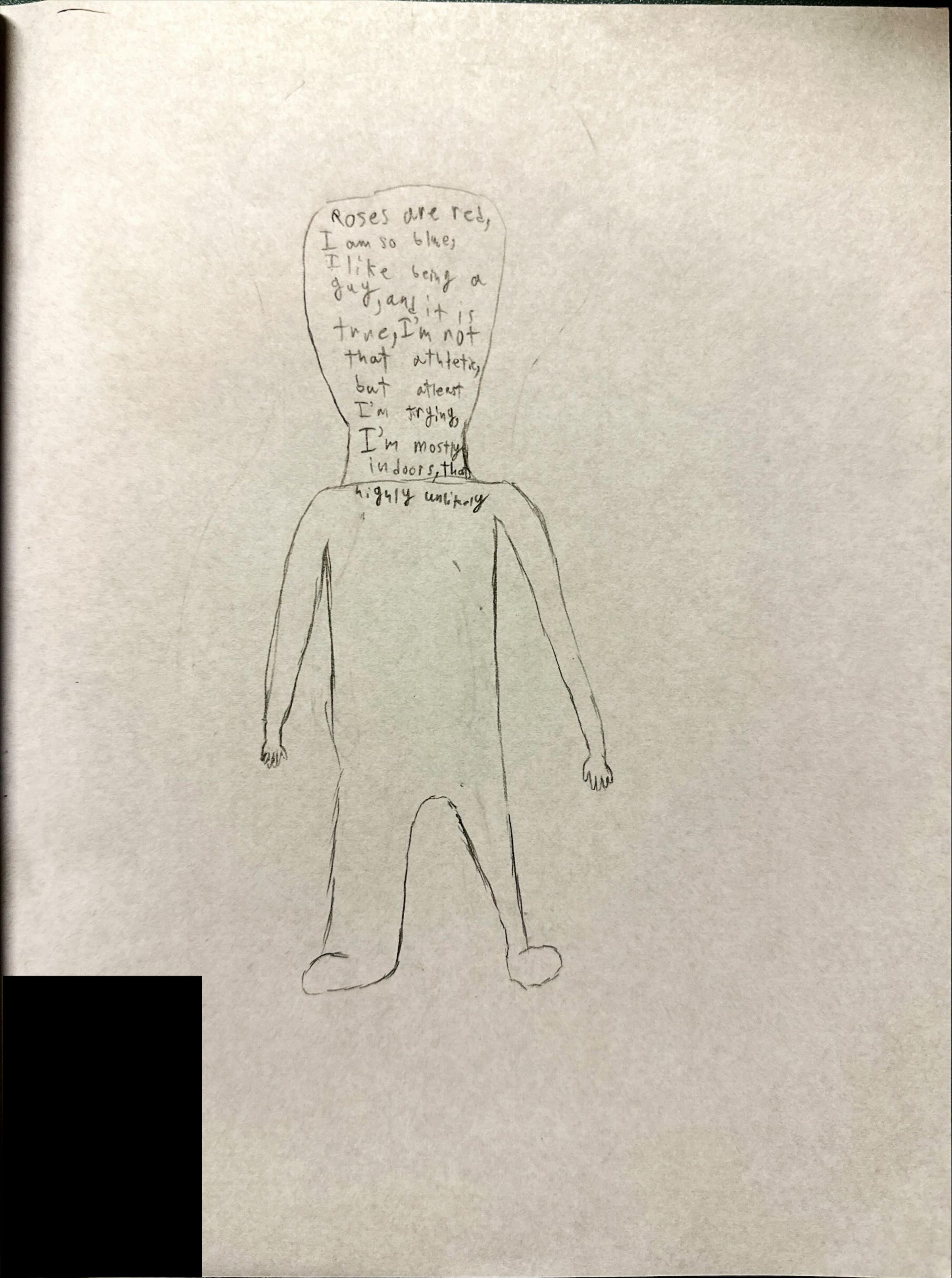 Fifth grade students drew portraits of themselves (which have been redacted) and wrote poems about the color of their shadows, after reading a book called "My Shadow is Purple," which challenges gender norms. Their teacher is now facing termination, after a parent complained about the book's subject matter. Scans of the completed assignments were provided by the Cobb County School District per an open records request by The Atlanta Journal-Constitution.