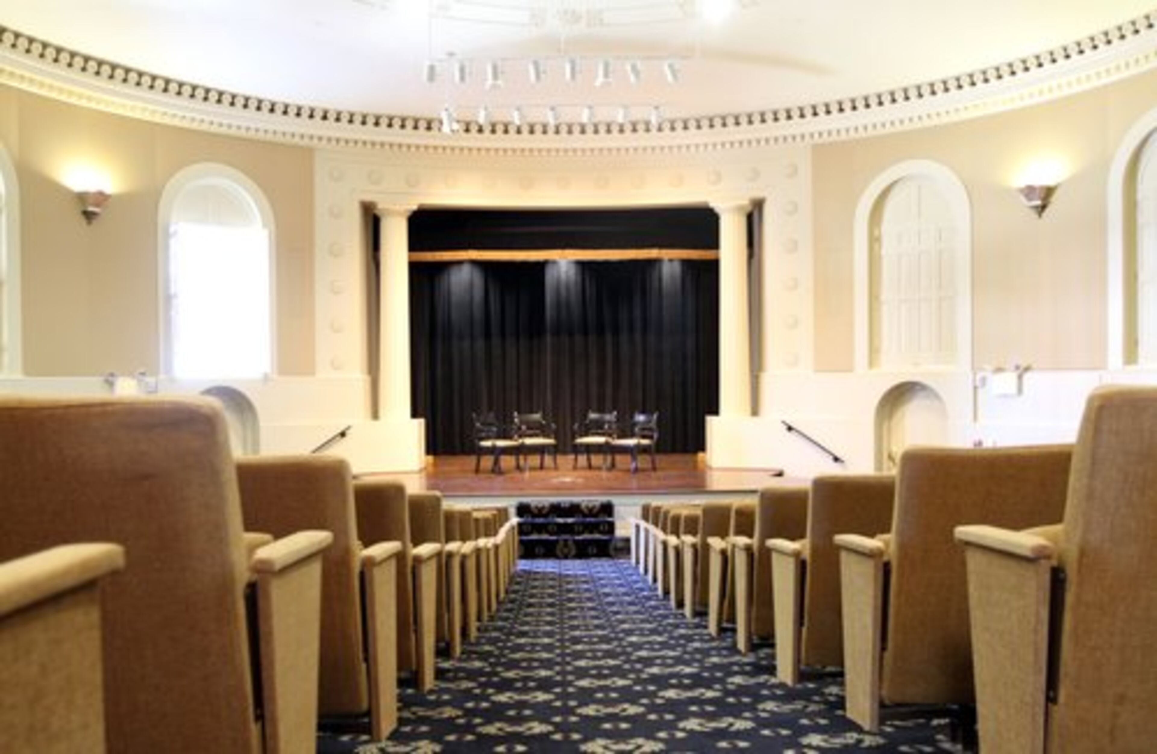 When Atlanta Medical Heritage donated the building to the Georgia Tech Foundation in 2008, the building, a neoclassical wonder of columns, pavilions and a portico, was in need of an upgrade despite an early '80s renovation.