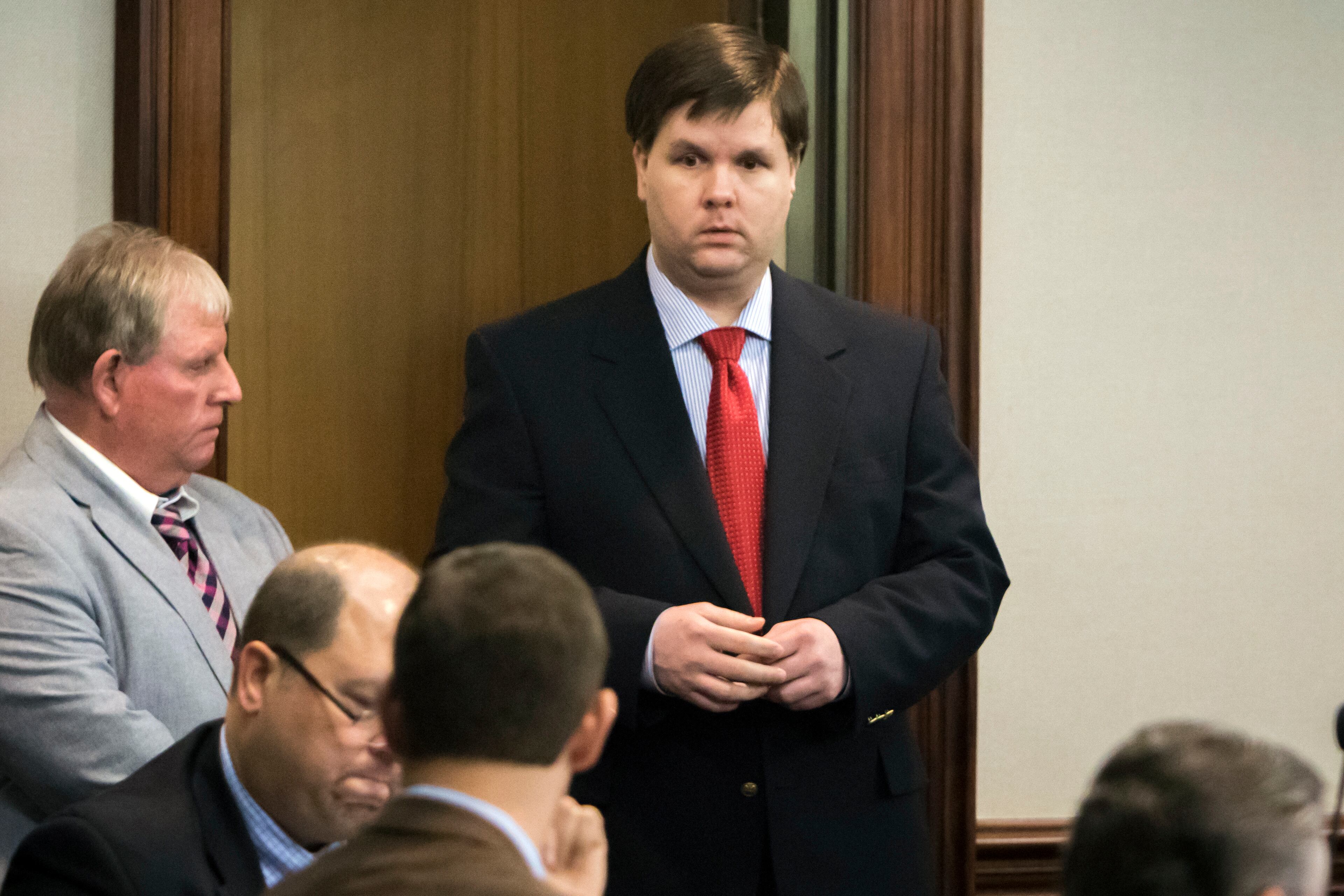Justin Ross Harris enters the courtroom during his murder trial, Thursday, Nov. 10, 2016, in Brunswick, Ga. (Stephen B. Morton/Atlanta Journal-Constitution via AP, Pool)