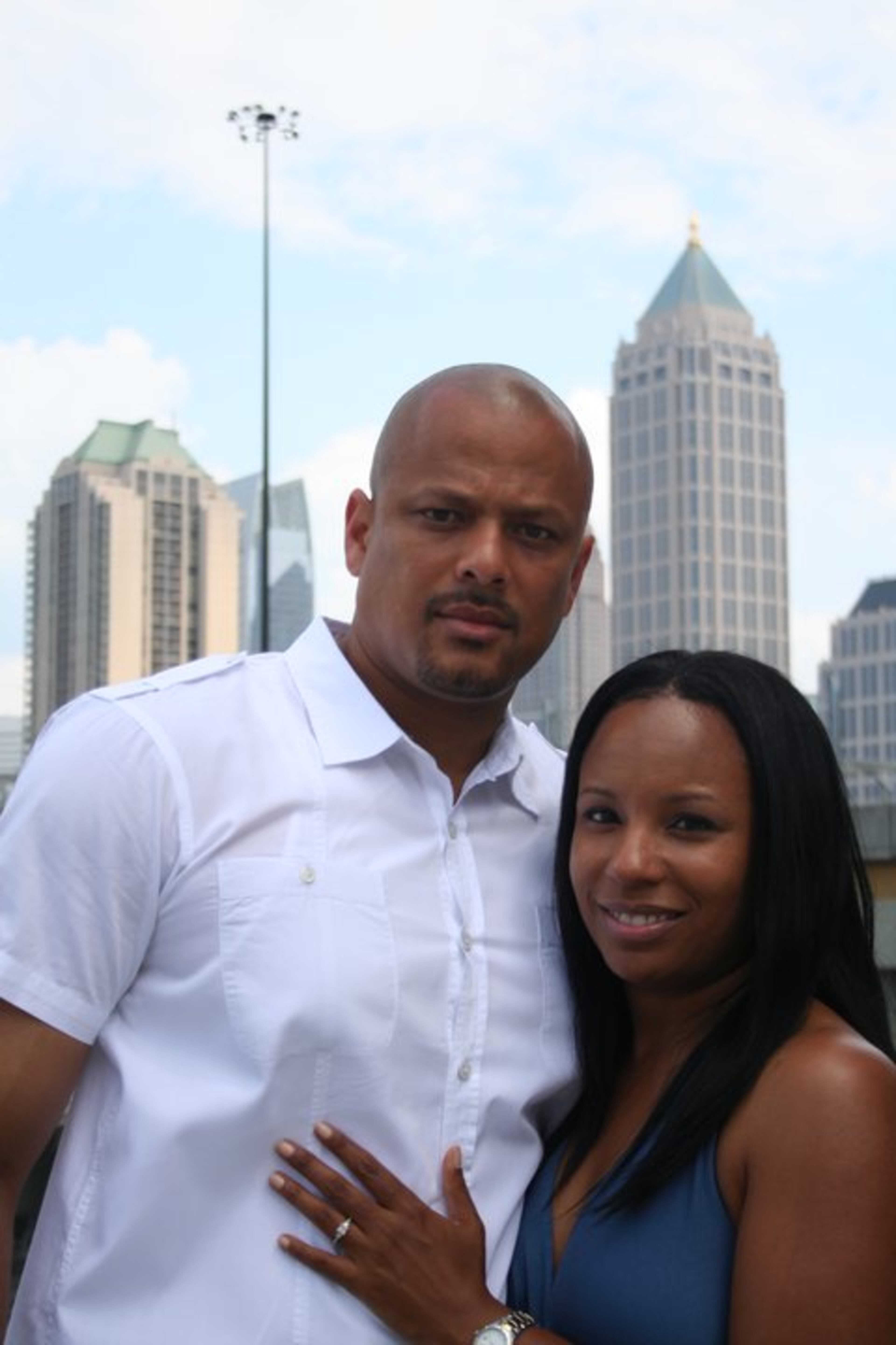 #atlcutecouple -- Angela and Kevin Bentley