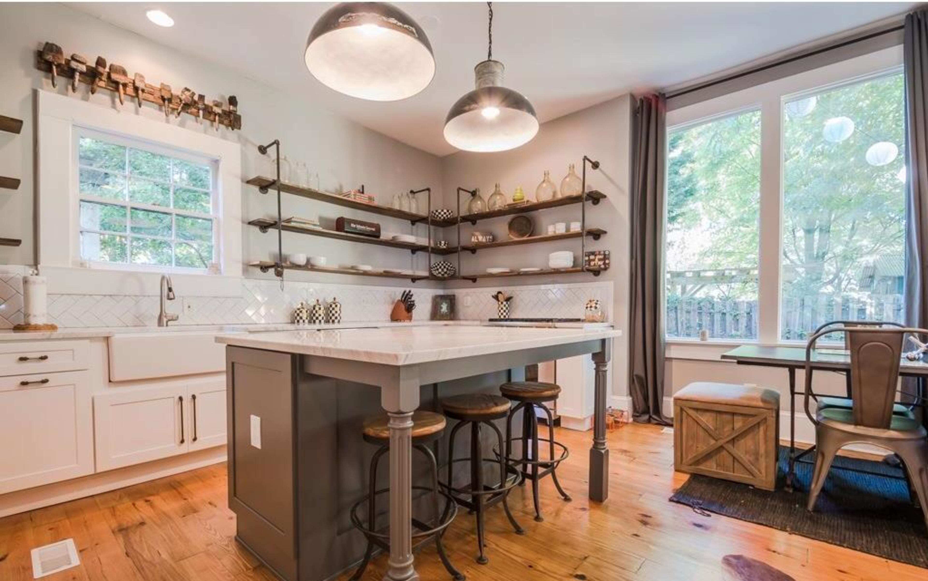 The kitchen and other improvements helped jump the home's sale price by approximately $200,000.