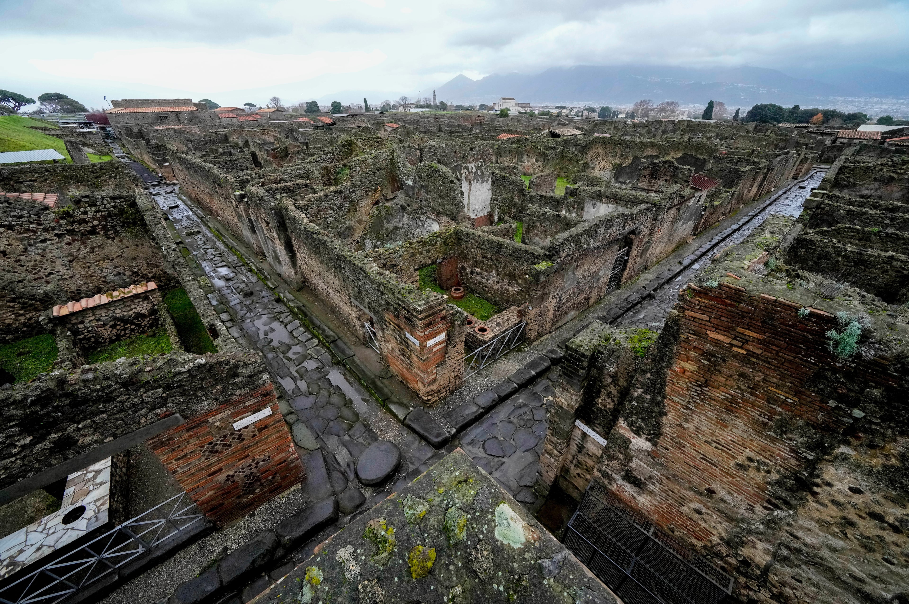 Italy Pompeii AI Portrait