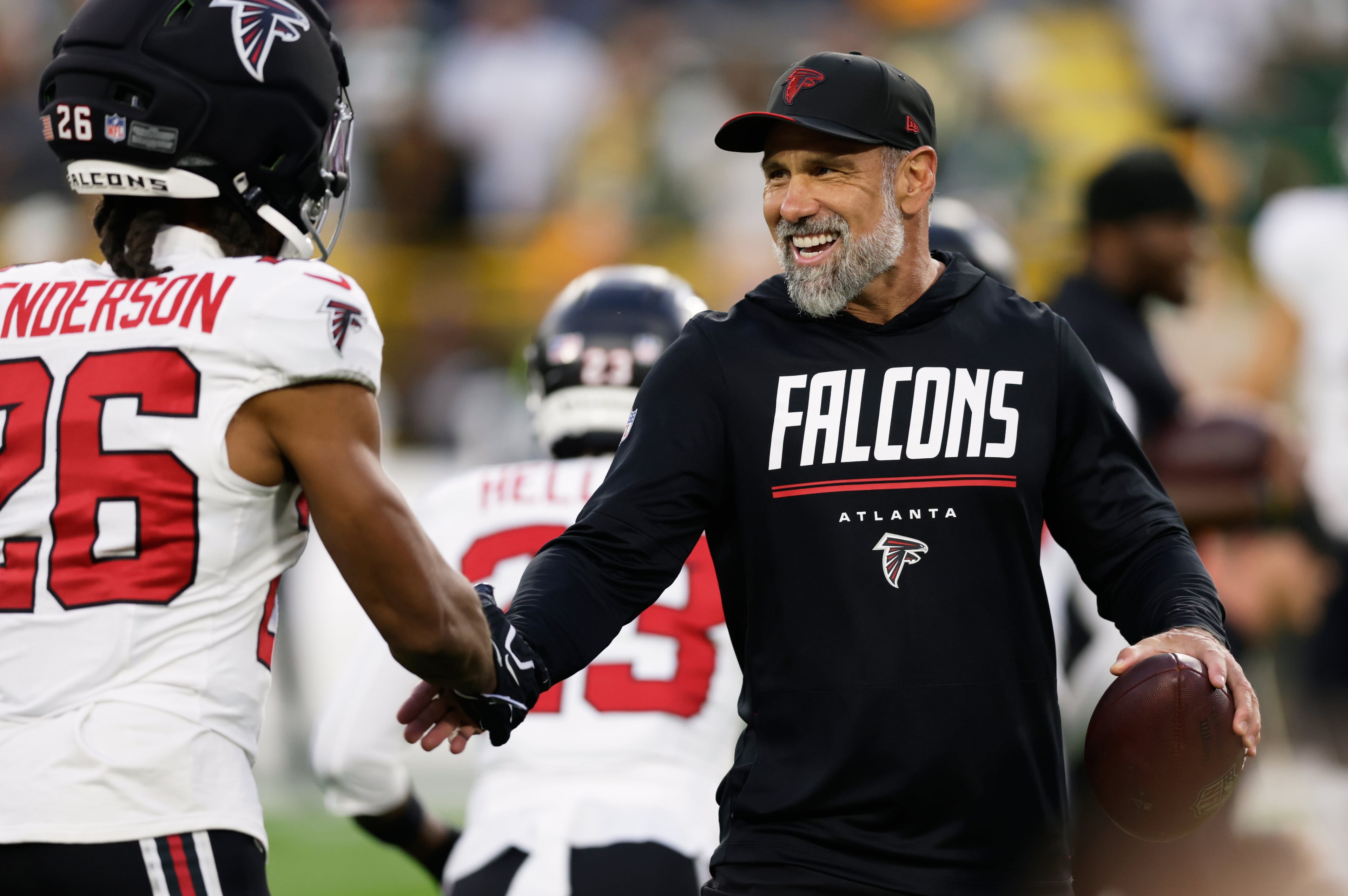 Falcons Packers Football