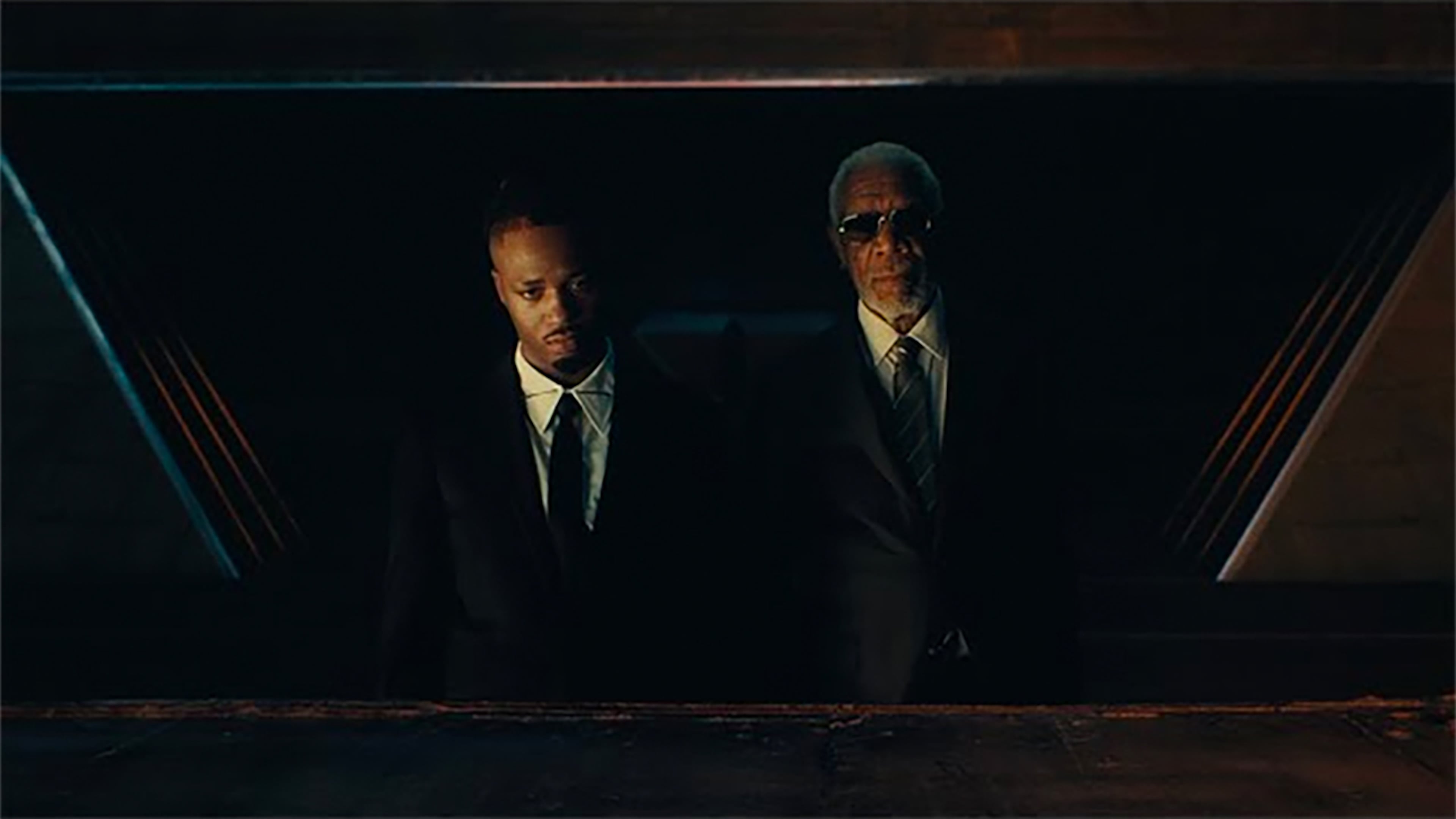 Metro Boomin and Morgan Freeman in Heroes & Villains (Short Film)