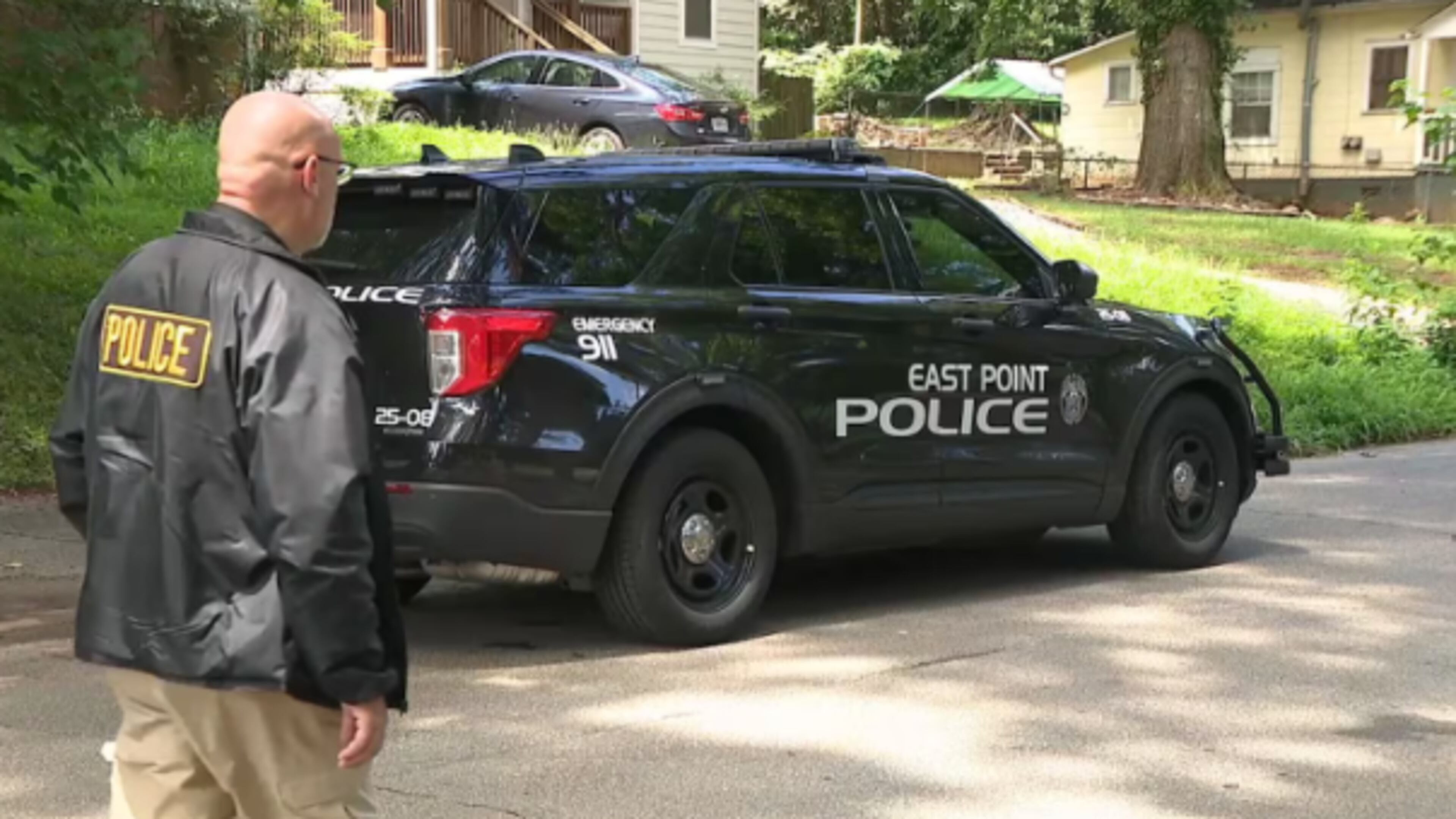 A 3-year-old boy died Wednesday after accidentally shooting himself in East Point, police said. (Courtesy of Channel 2 Action News)