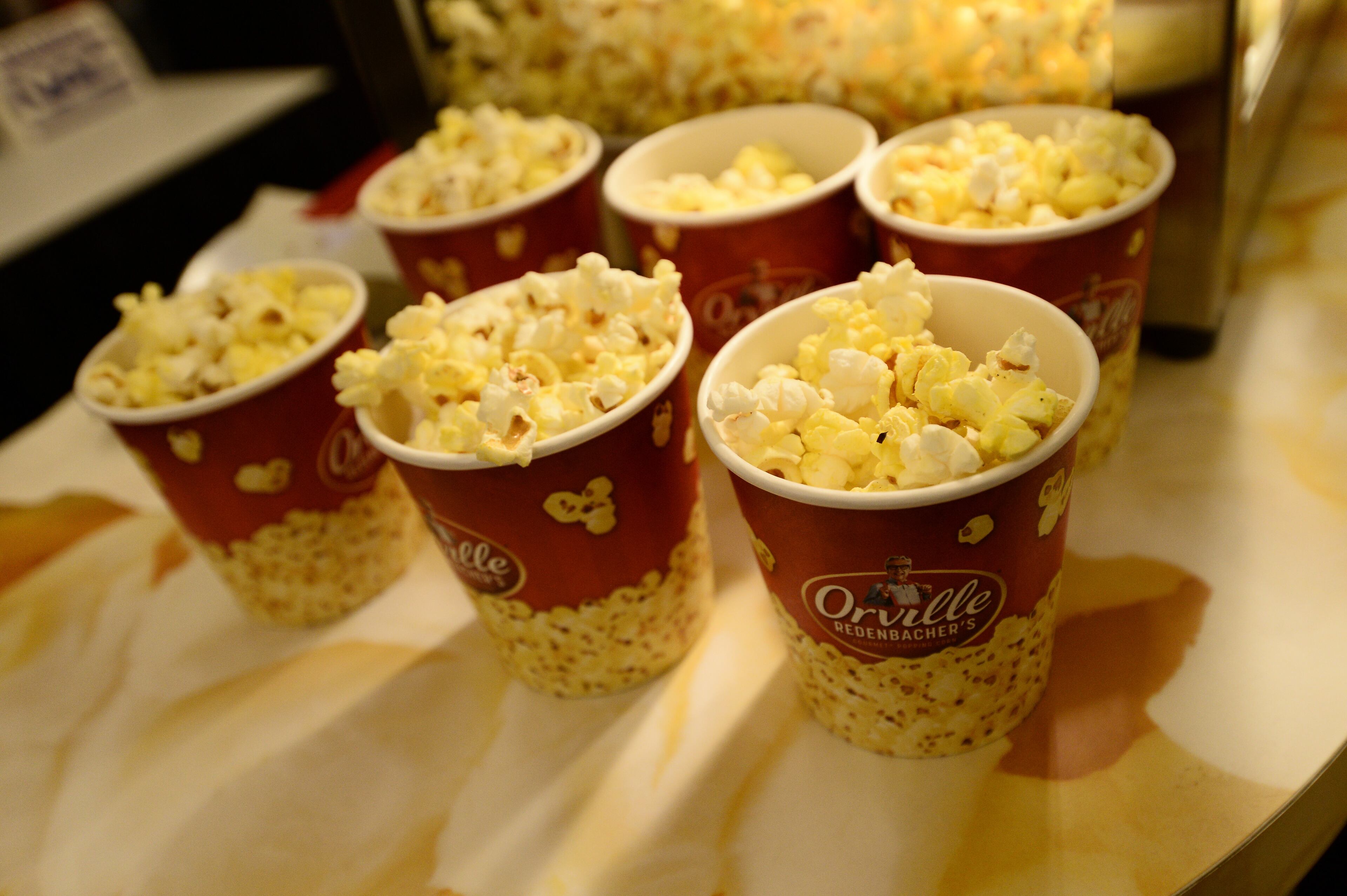 LAS VEGAS, NV - MARCH 25: General trade show atmosphere at CinemaCon, the official convention of the National Association of Theatre Owners, at Caesars Palace on March 25, 2014 in Las Vegas, Nevada. (Photo by Michael Buckner/Getty Images for CinemaCon)
