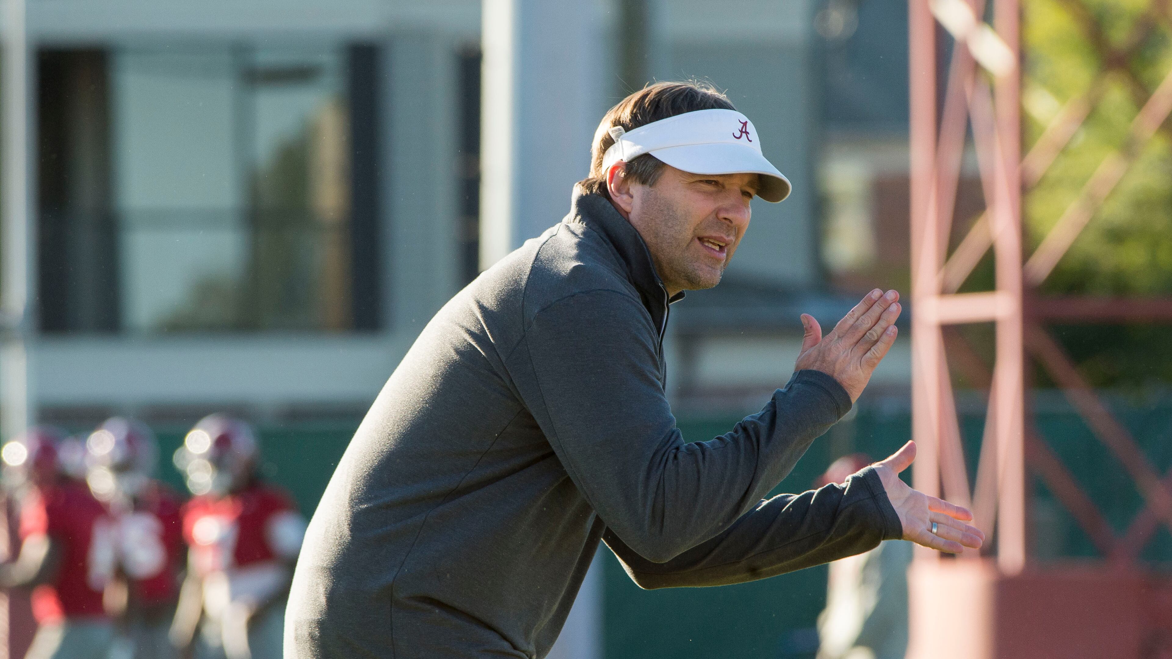 Alabama defensive coordinator Kirby Smart is set to be named Georgia's head coach. (AL.com photo)