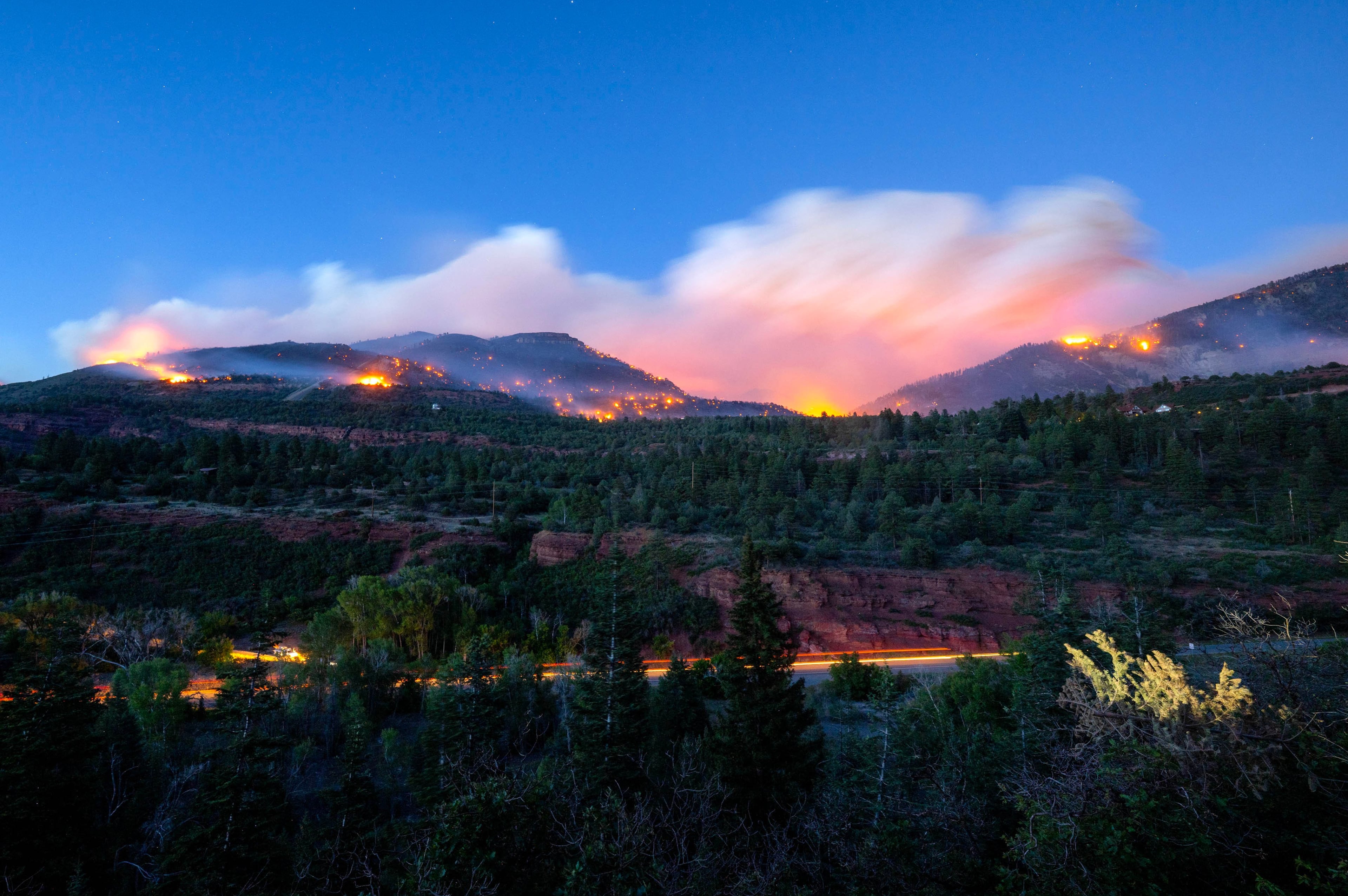 US Western Wildfires