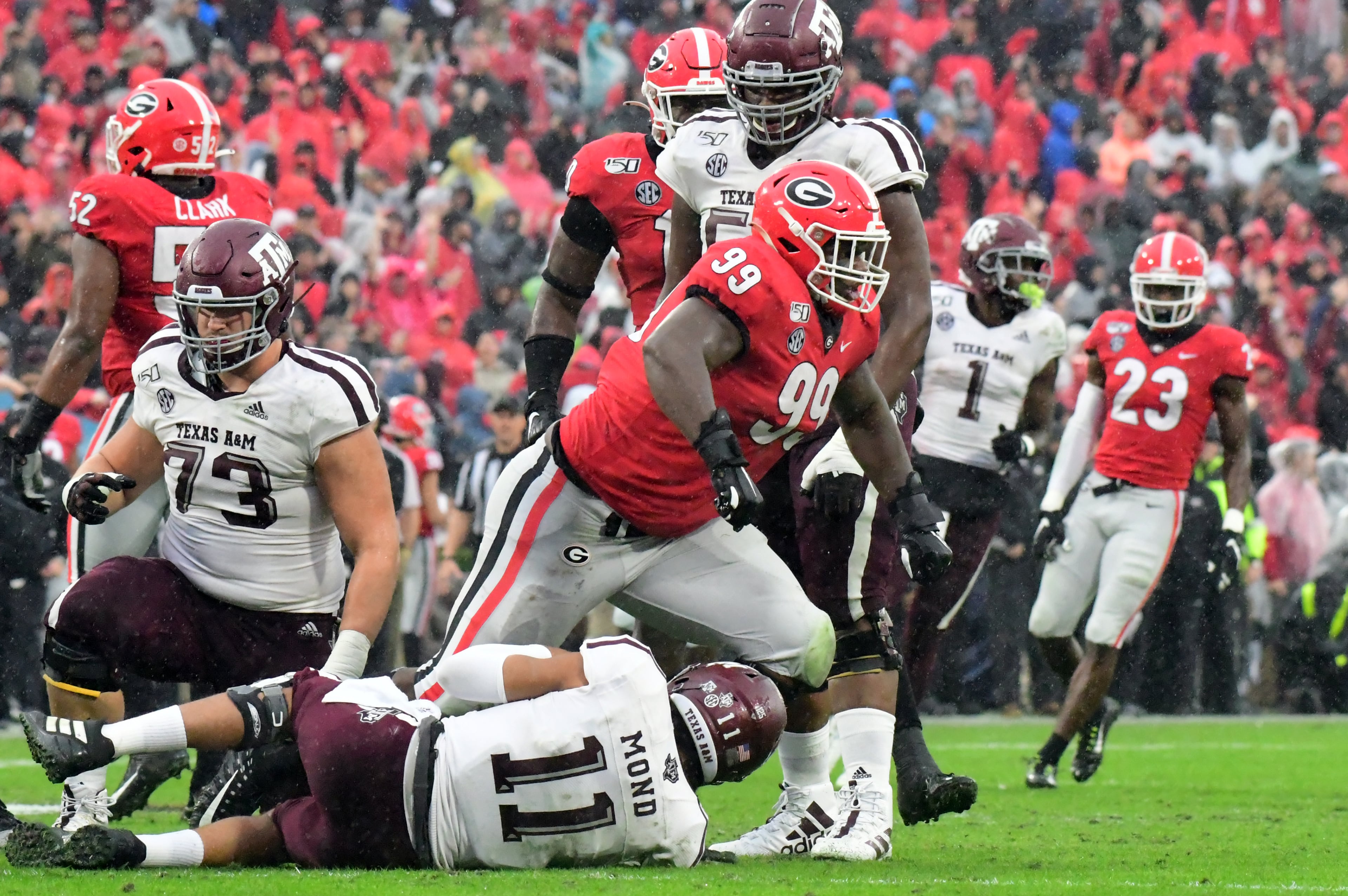 Georgia football Texas A&M