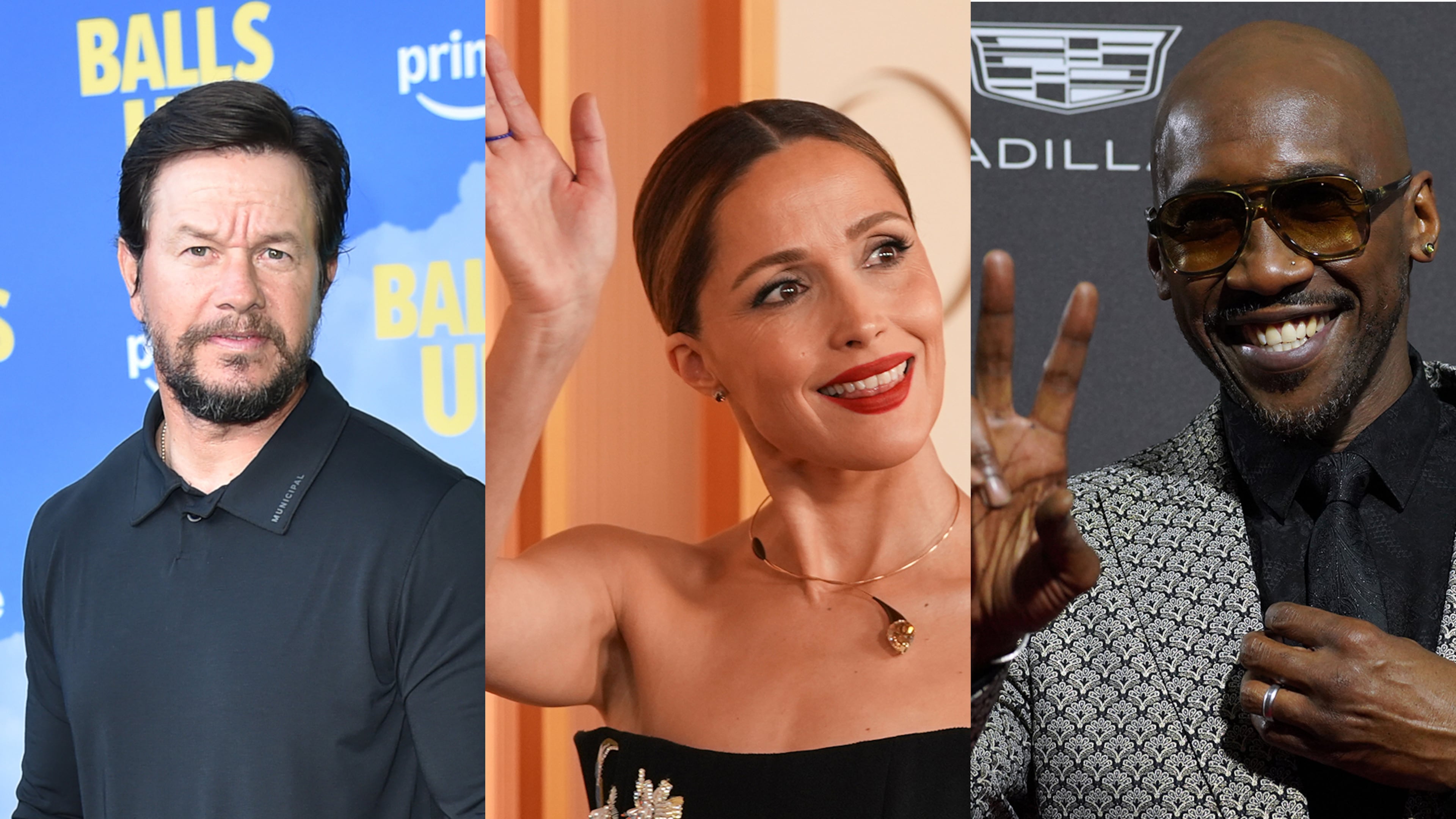 Mark Wahlberg ("By Any Means"), Rose Byrne ("The Good Daughter") and Mahershala Ali ("Your Mother Your Mother Your Mother") all shot projects out of metro Atlanta coming out this fall of 2026. (AP file photos)