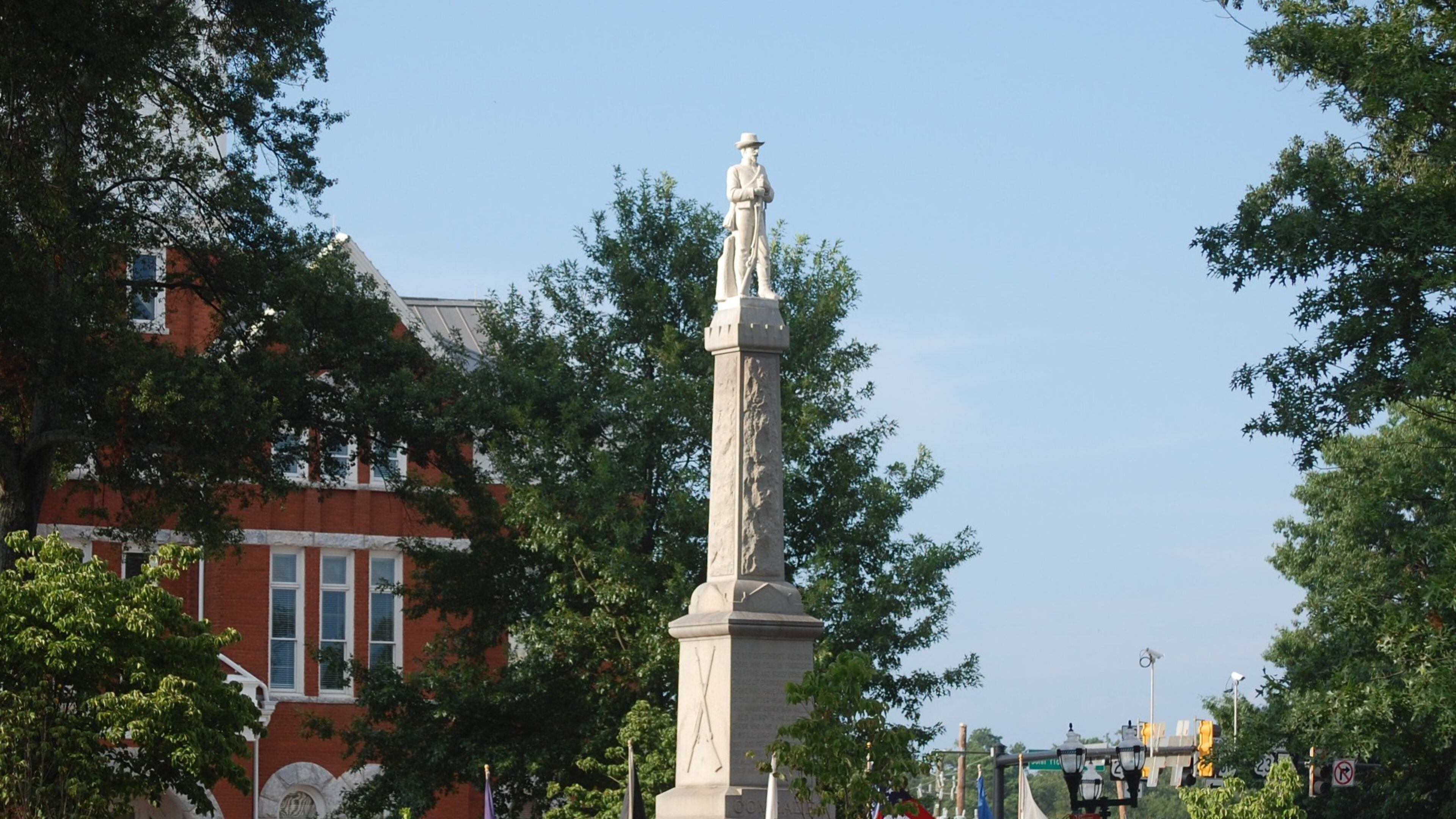 This monument, in front of the Henry County Courthouse in McDonough, is one of scores that exist in the state of Georgia. (Courtesy of Gould Hagler)