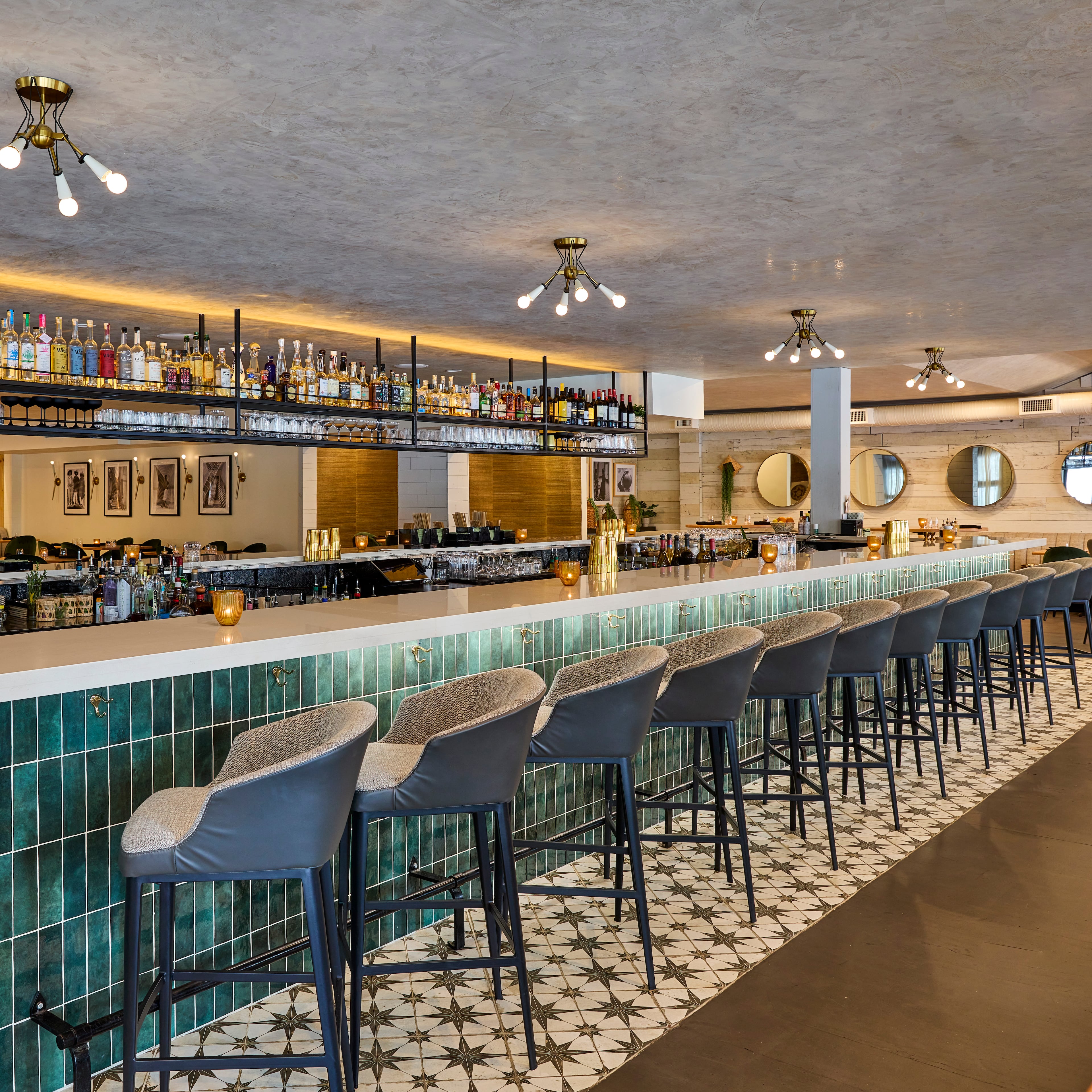 Maria Dominguez of Maison Maluee designed El Valle after El Valle de Guadalupe, Mexico's premier wine region. (Courtesy of Maison Maluee)